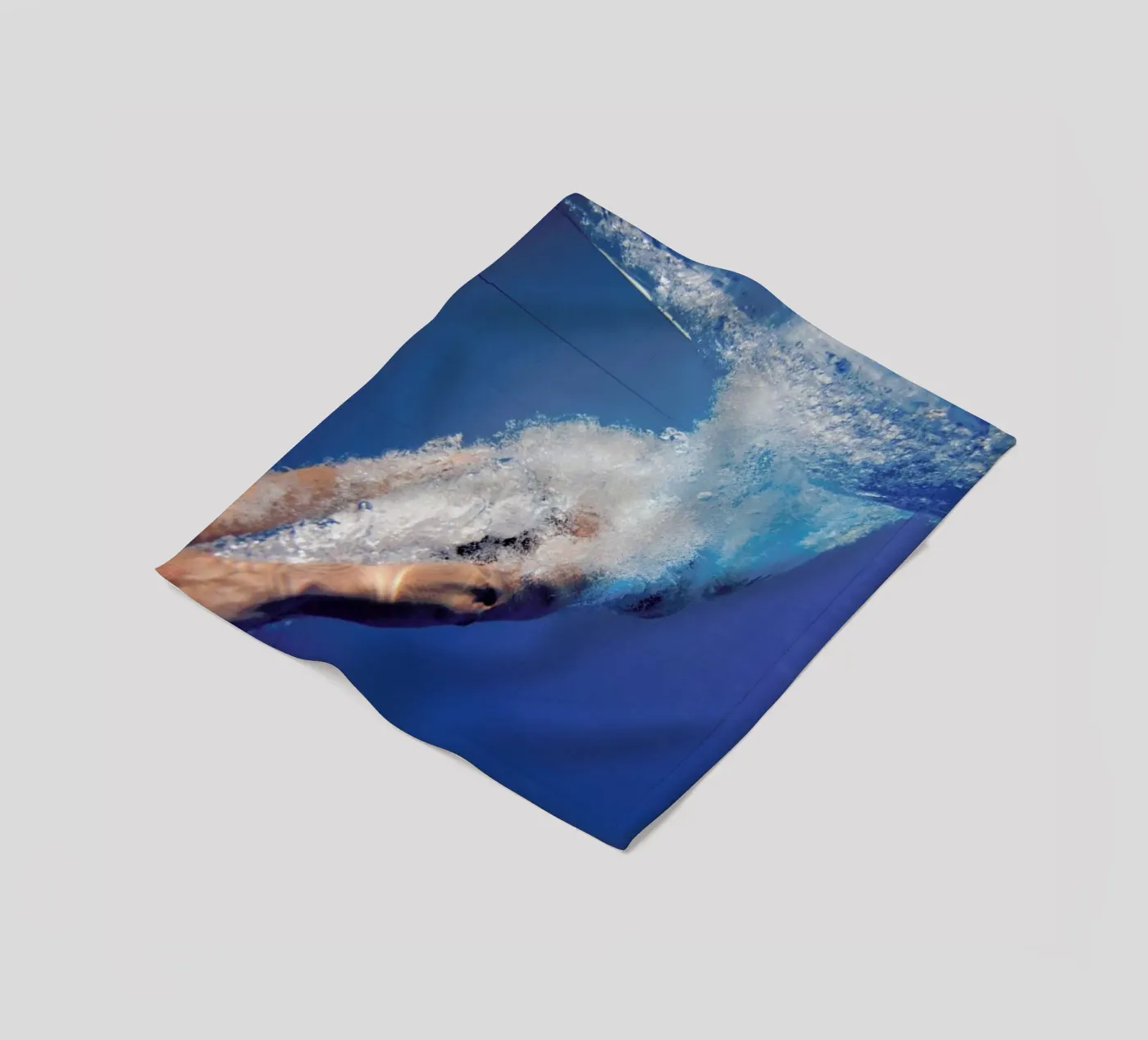 Diving Beneath fleece blanket by EyeEm Mobile GmbH