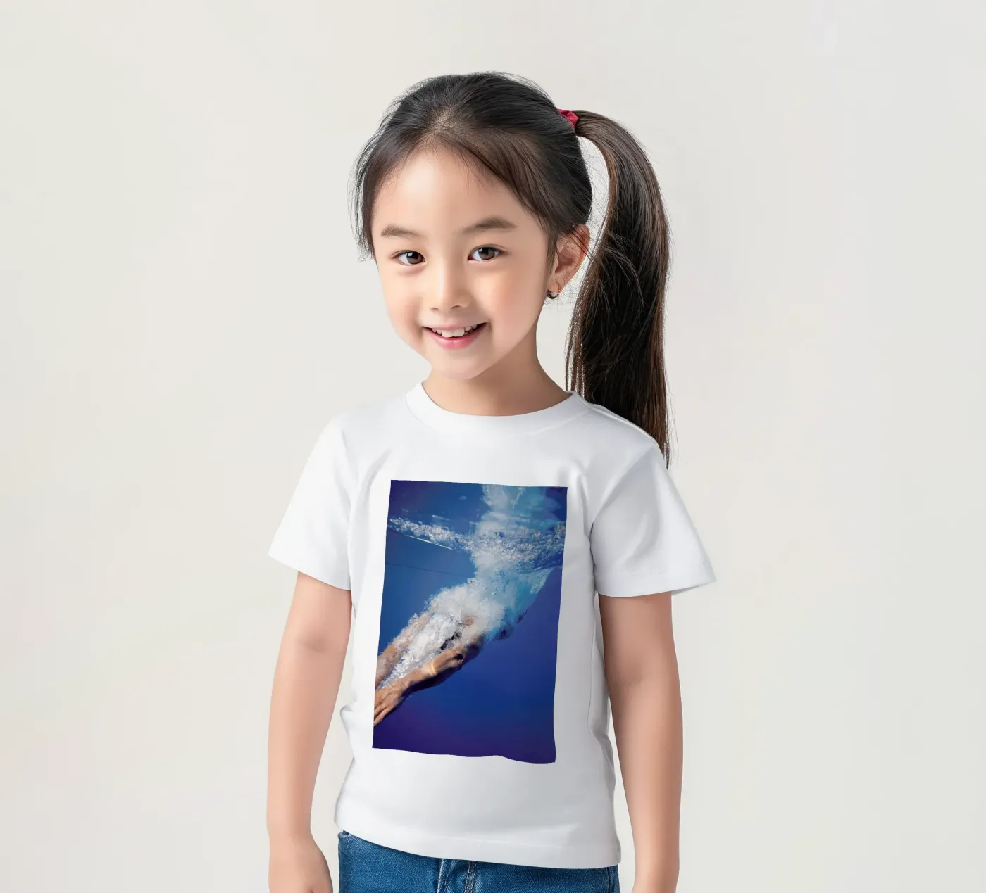 Diving Beneath Kinder T-Shirt von EyeEm Mobile GmbH