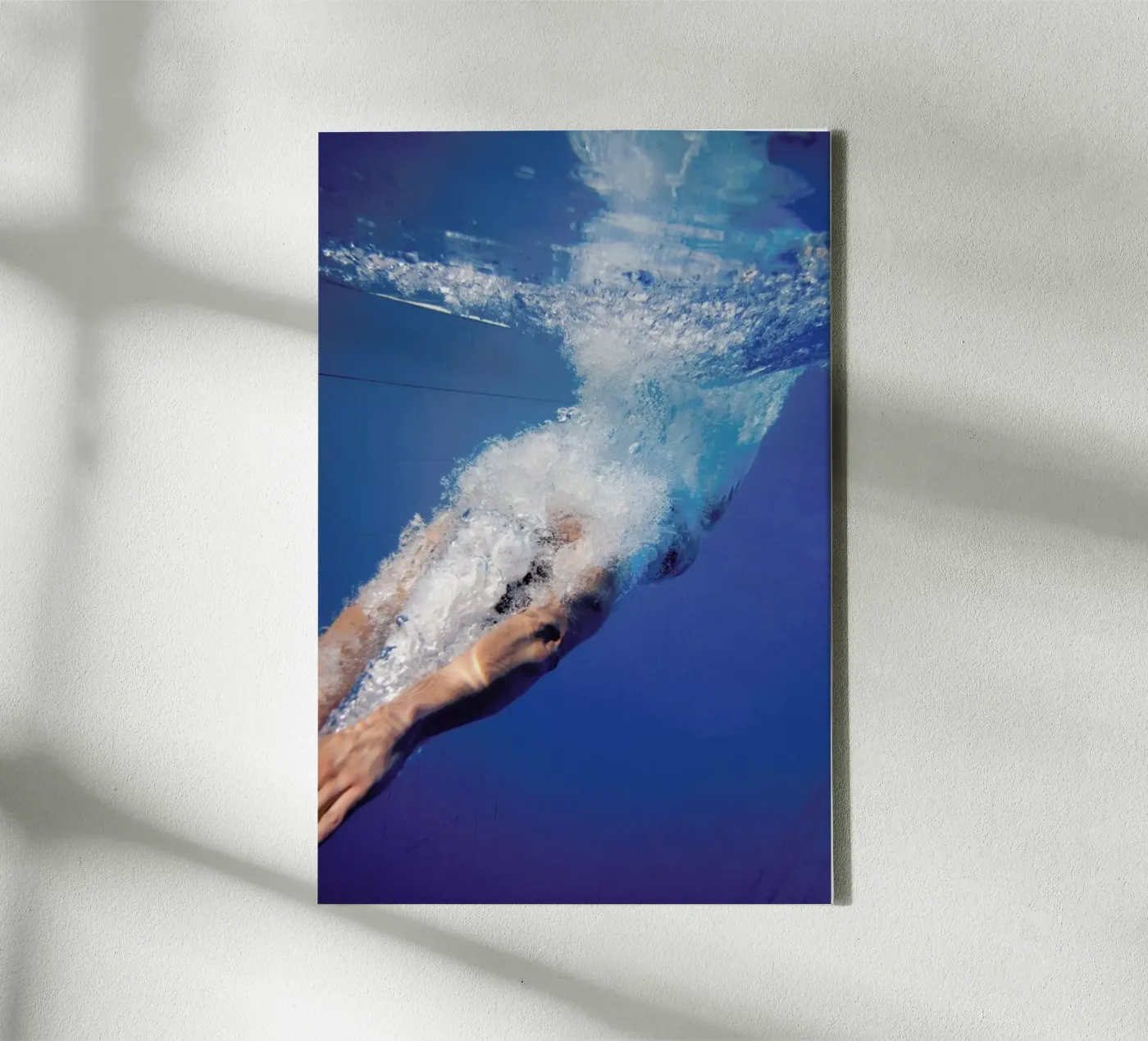 Diving Beneath canvas van EyeEm Mobile GmbH