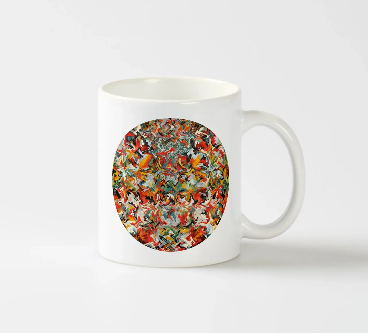 Red Dreams ceramic mug by Circle Love