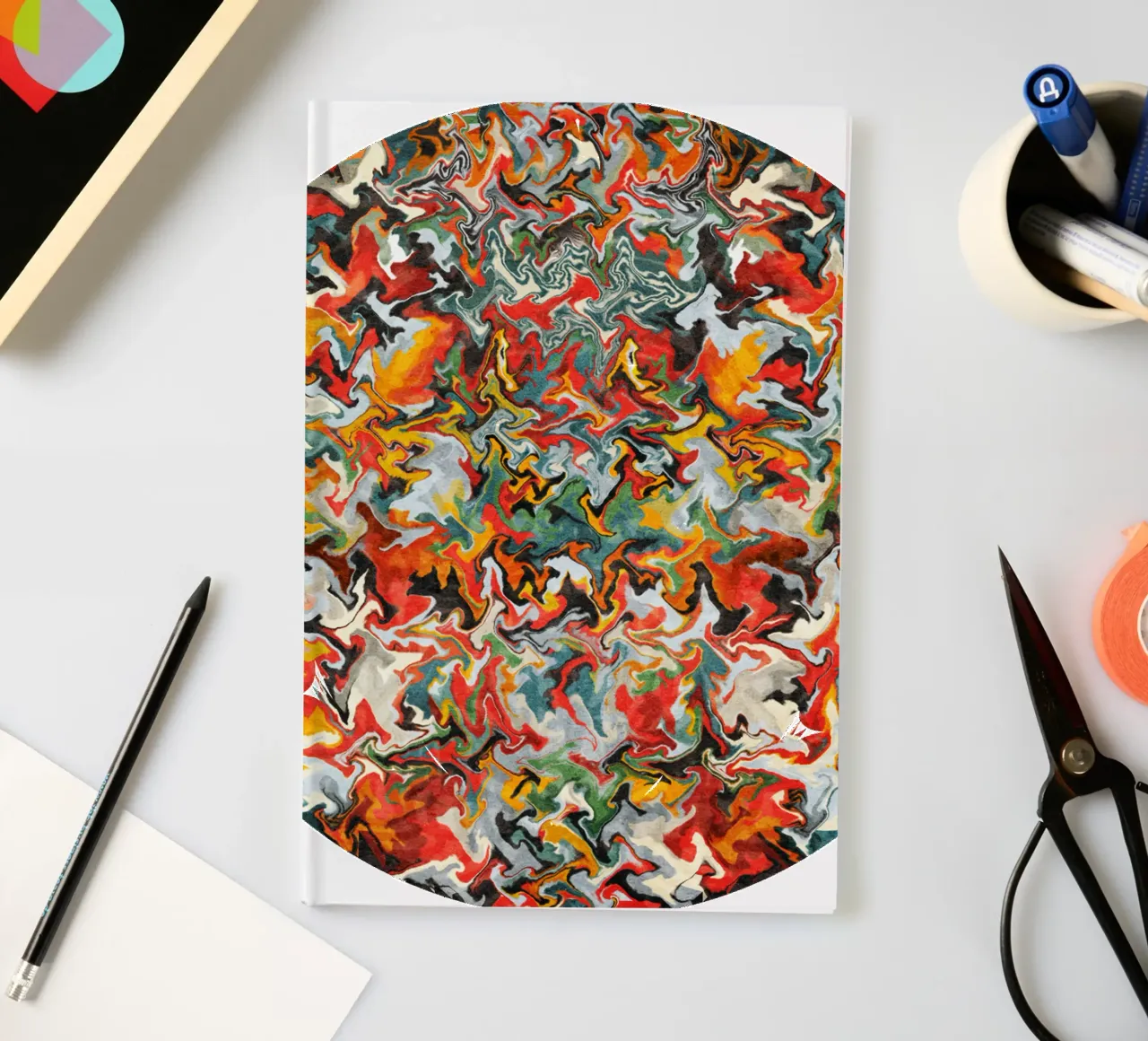 Red Dreams notebook by Circle Love