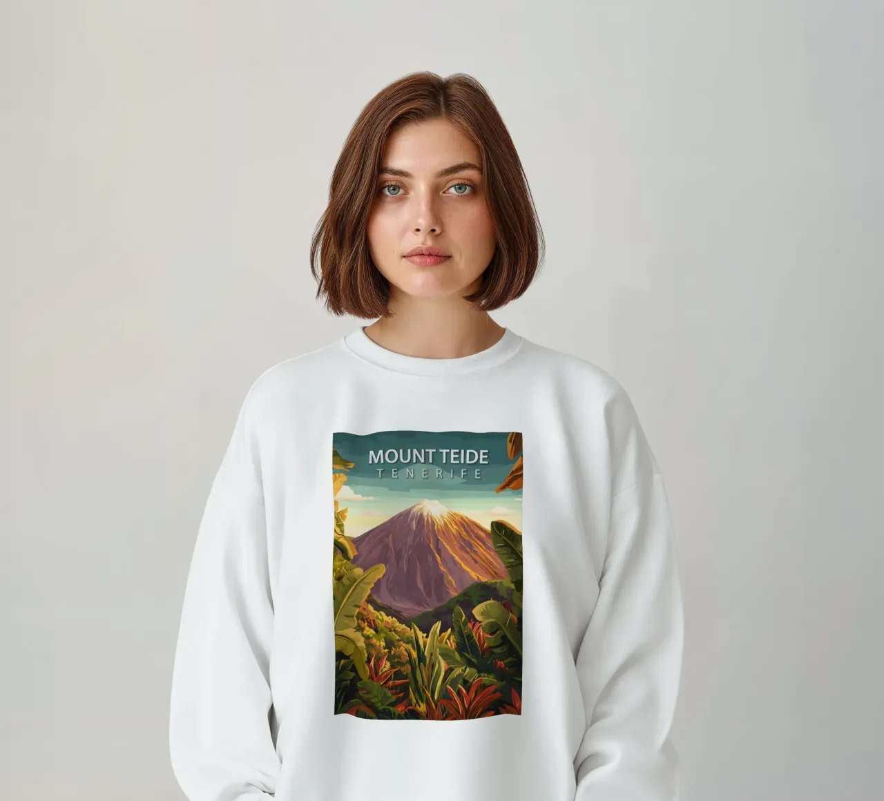 Monte Teide, Tenerife felpa da Wanderlust Vibes