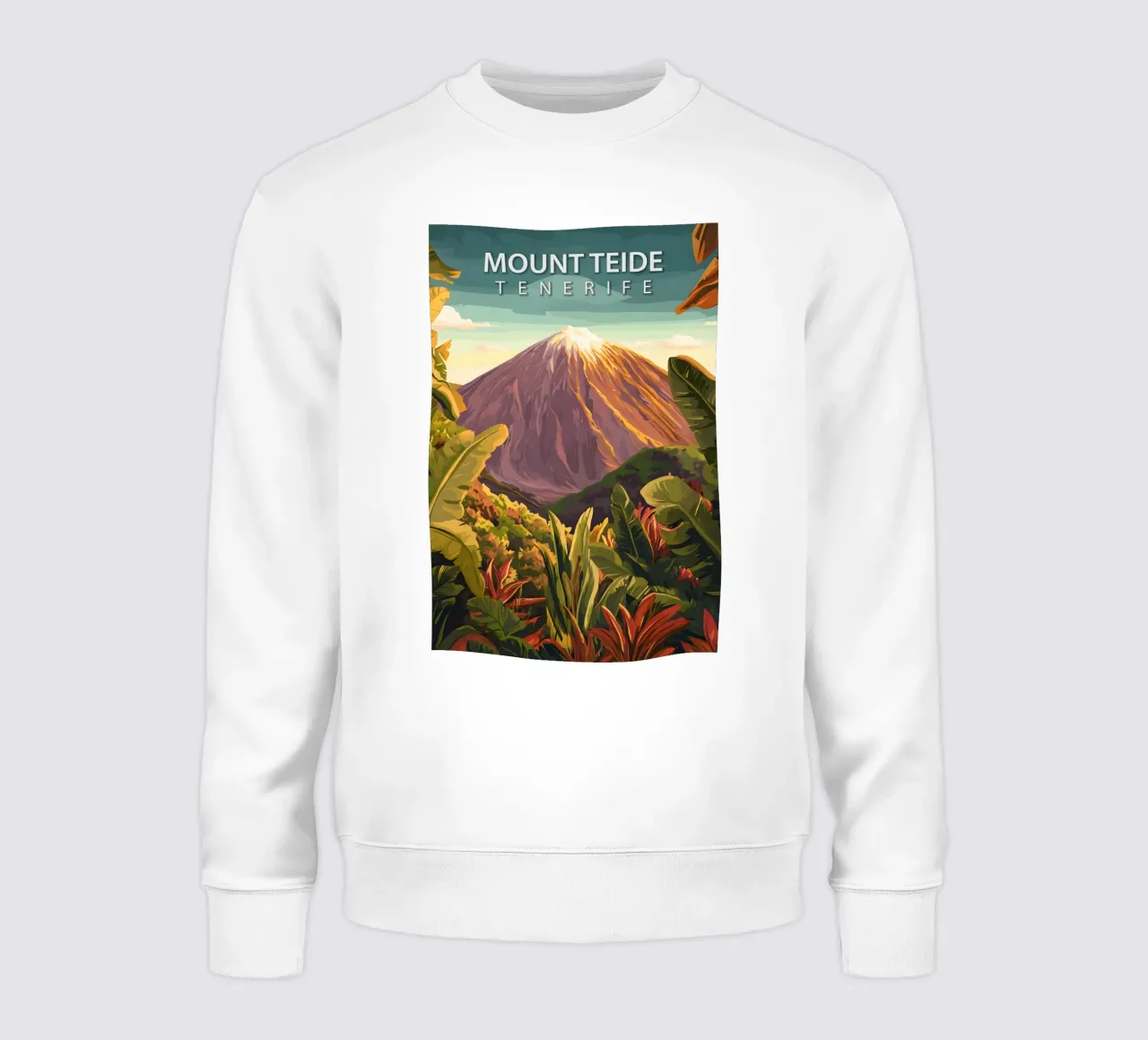 Monte Teide, Tenerife felpa da Wanderlust Vibes