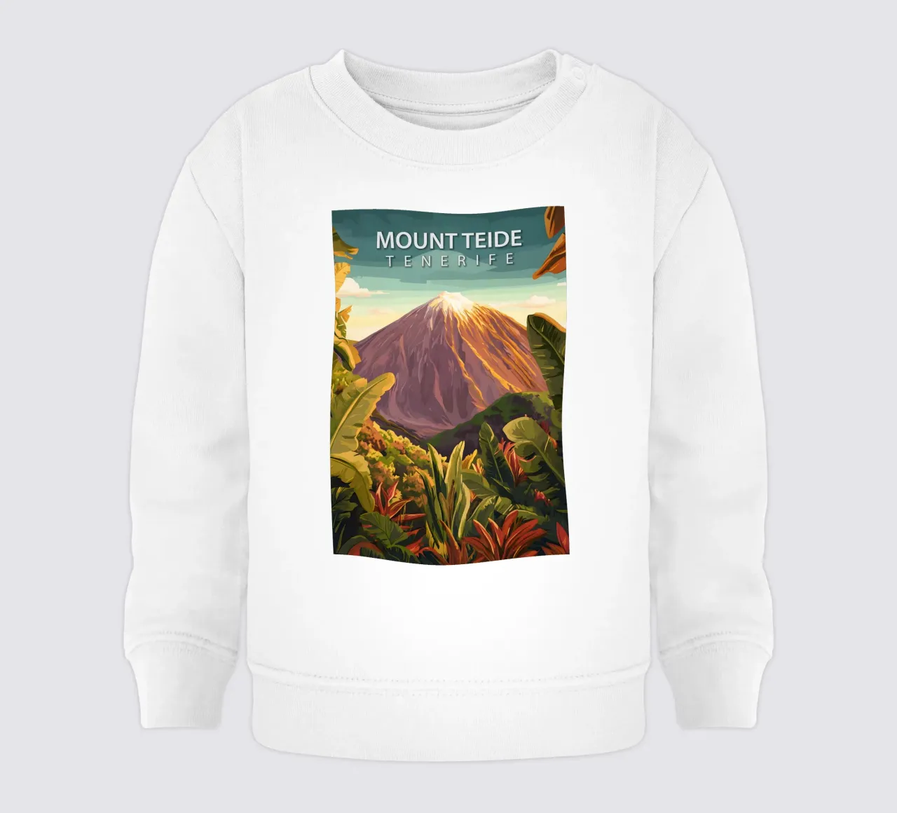 Monte Teide, Tenerife felpa neonato da Wanderlust Vibes