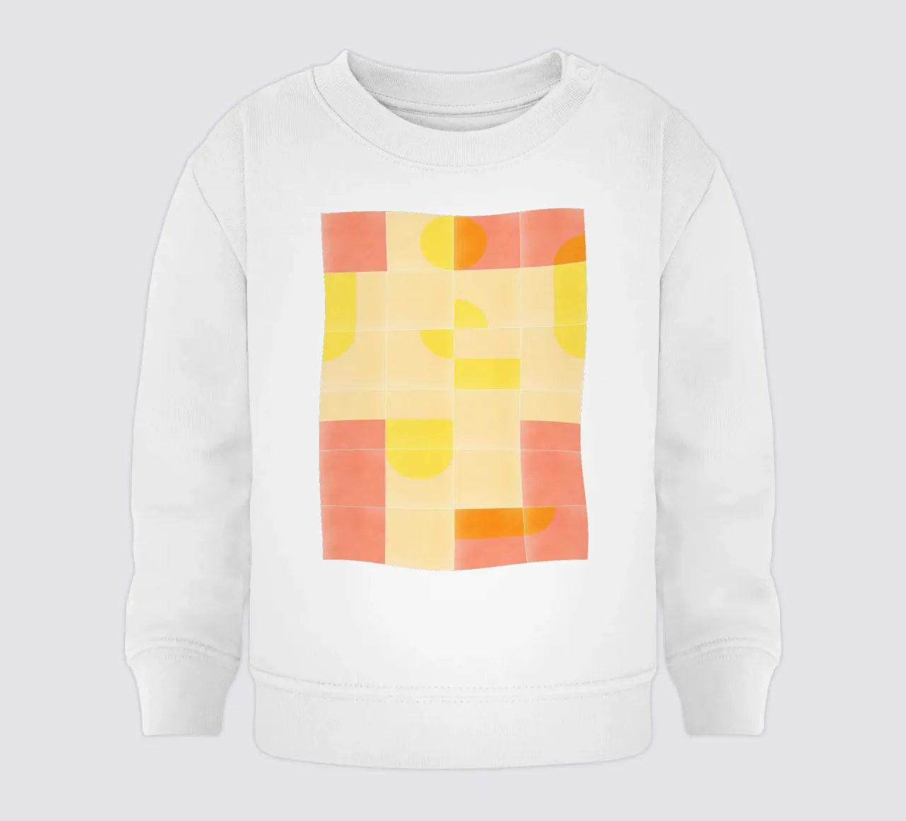 Retro Tiles 01 felpa neonato da DesigndN