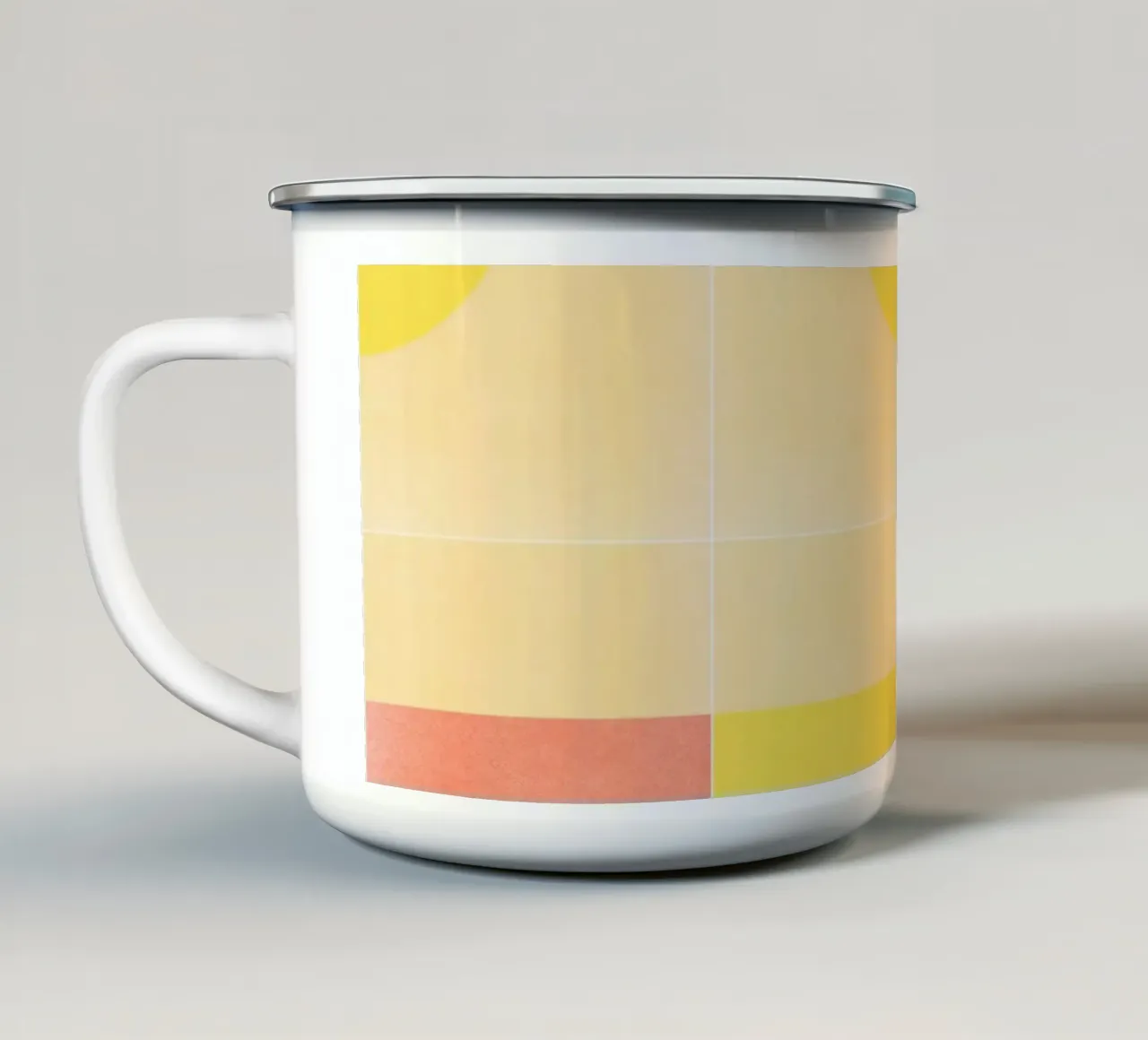 Retro Tiles 01 tazza in smalto da designdn