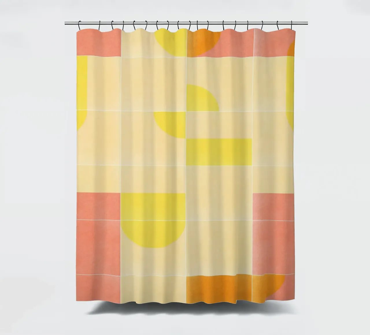Retro Tiles 01 tenda da doccia da designdn