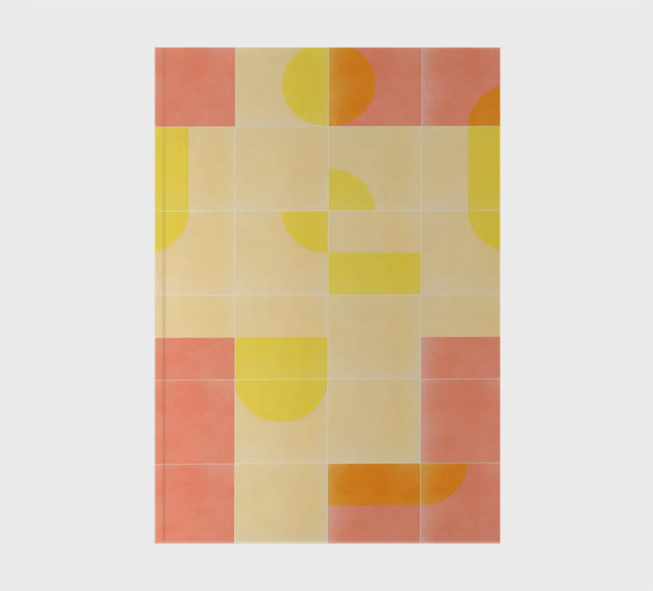 Retro Tiles 01 notebook by designdn