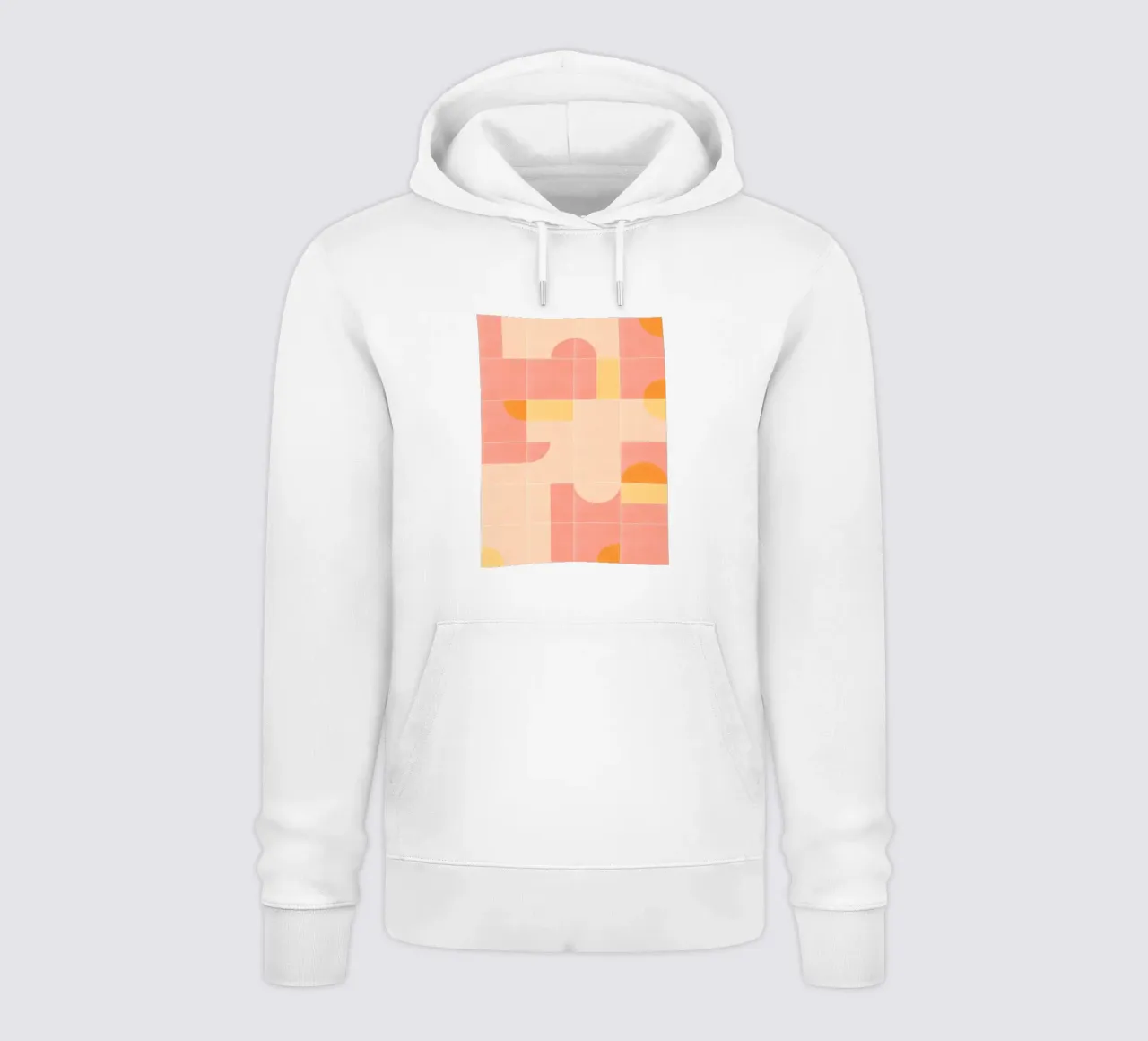 Retro Tiles 02 felpa con cappuccio da DesigndN