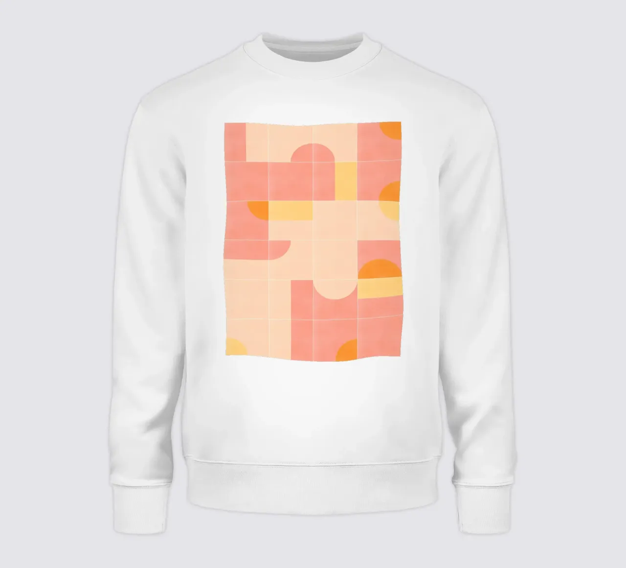 Retro Tiles 02 felpa da designdn