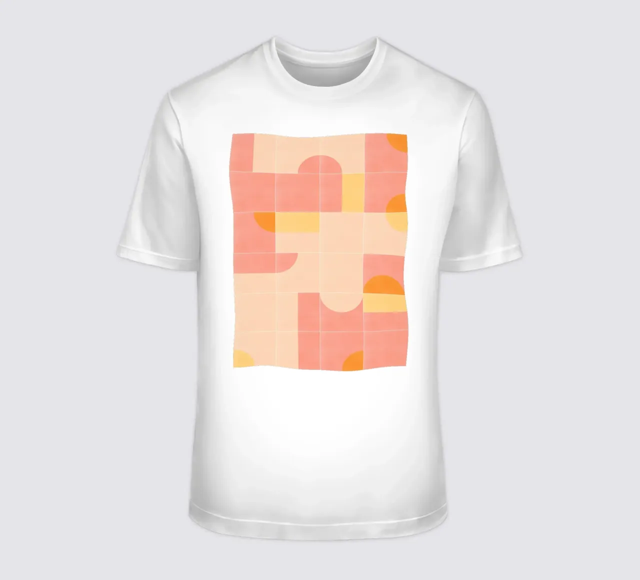 Retro Tiles 02 t-shirt da designdn