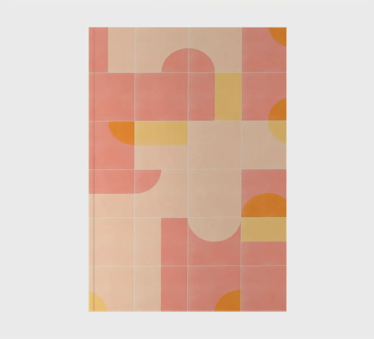 Retro Tiles 02 notebook by designdn