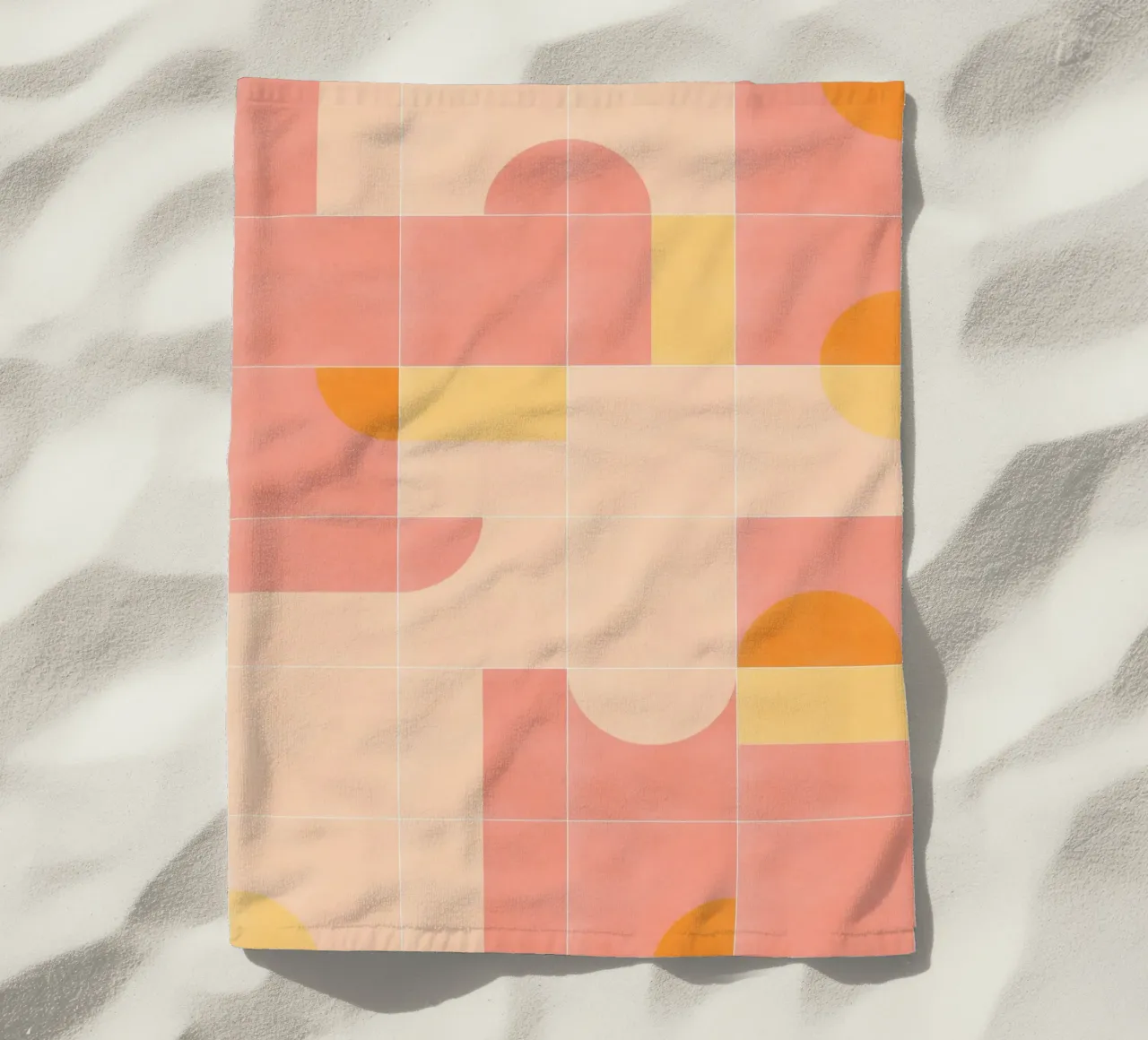 Retro Tiles 02 telo mare da designdn