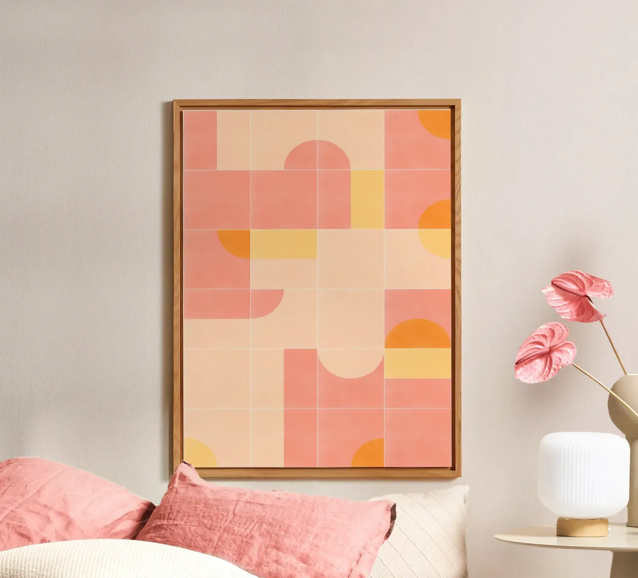 Retro Tiles 02 alluminio dibond da designdn