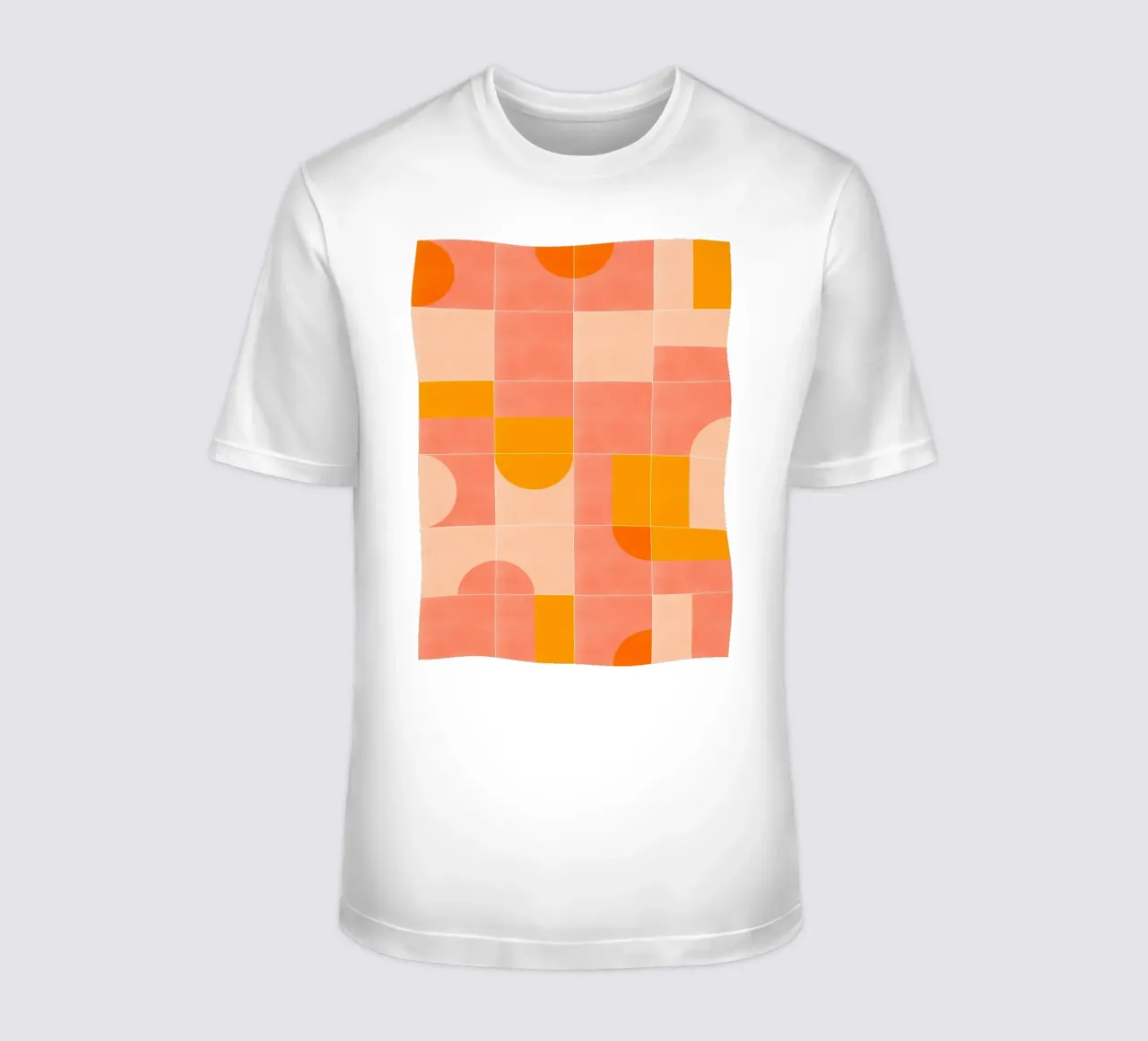 Retro Tiles 03 t-shirt da designdn