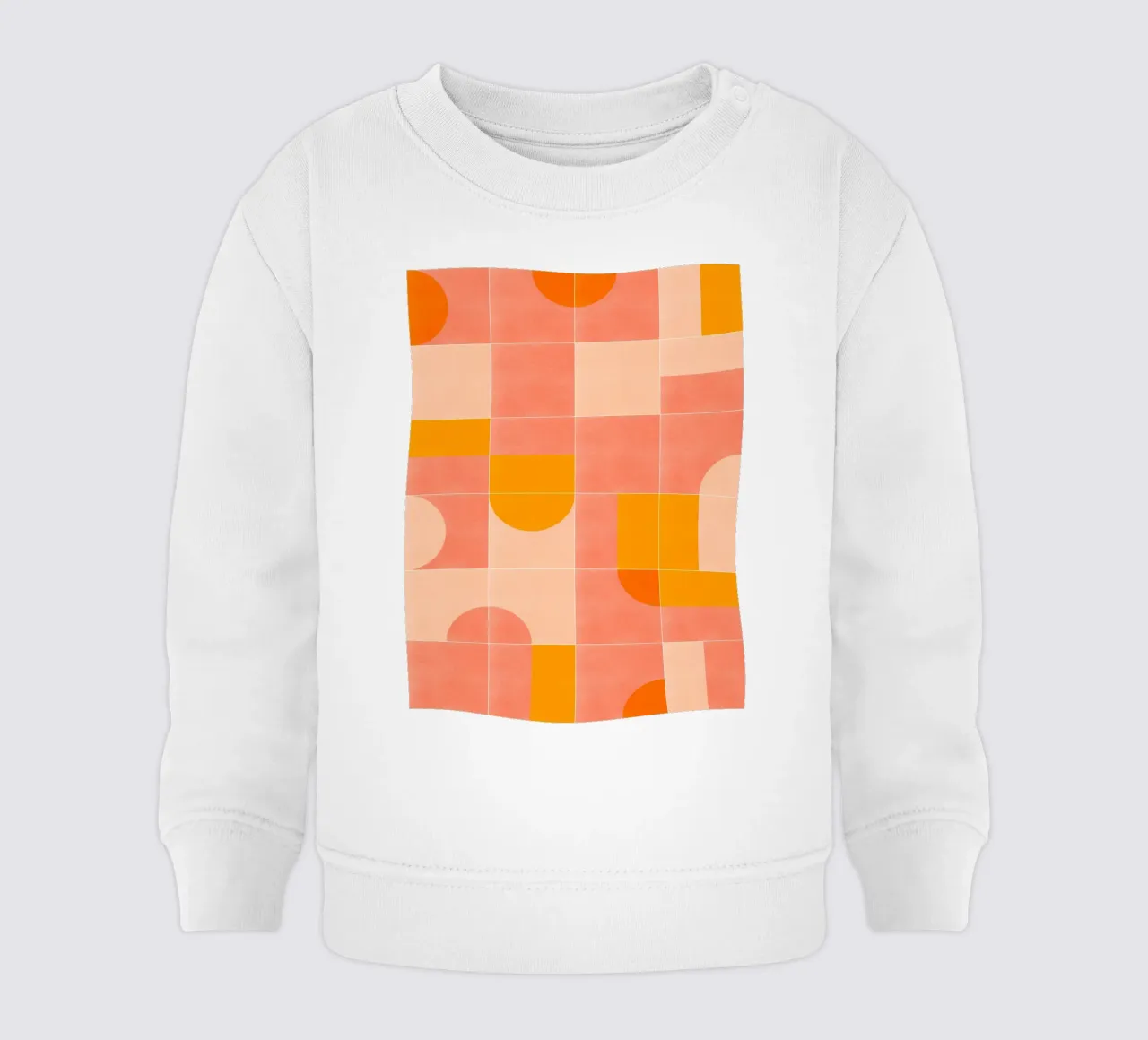 Retro Tiles 03 felpa neonato da DesigndN