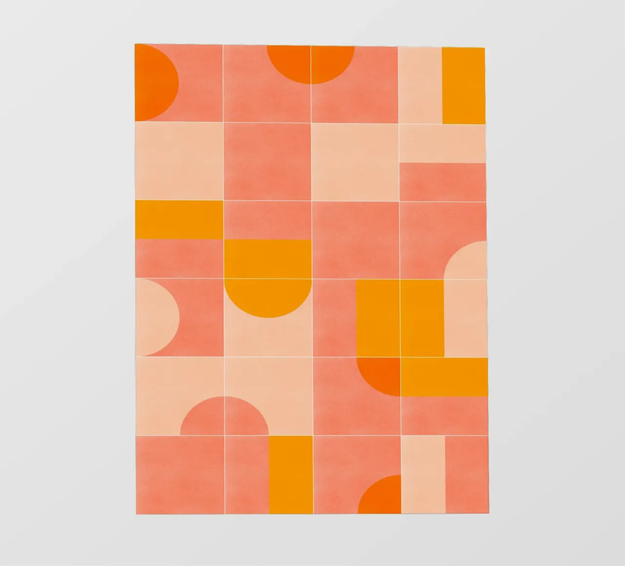 Retro Tiles 03 telo in pvc da designdn