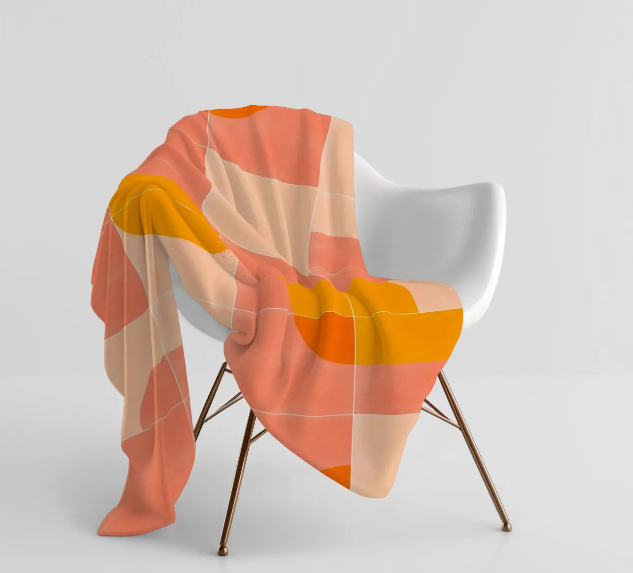 Retro Tiles 03 coperta in pile da designdn