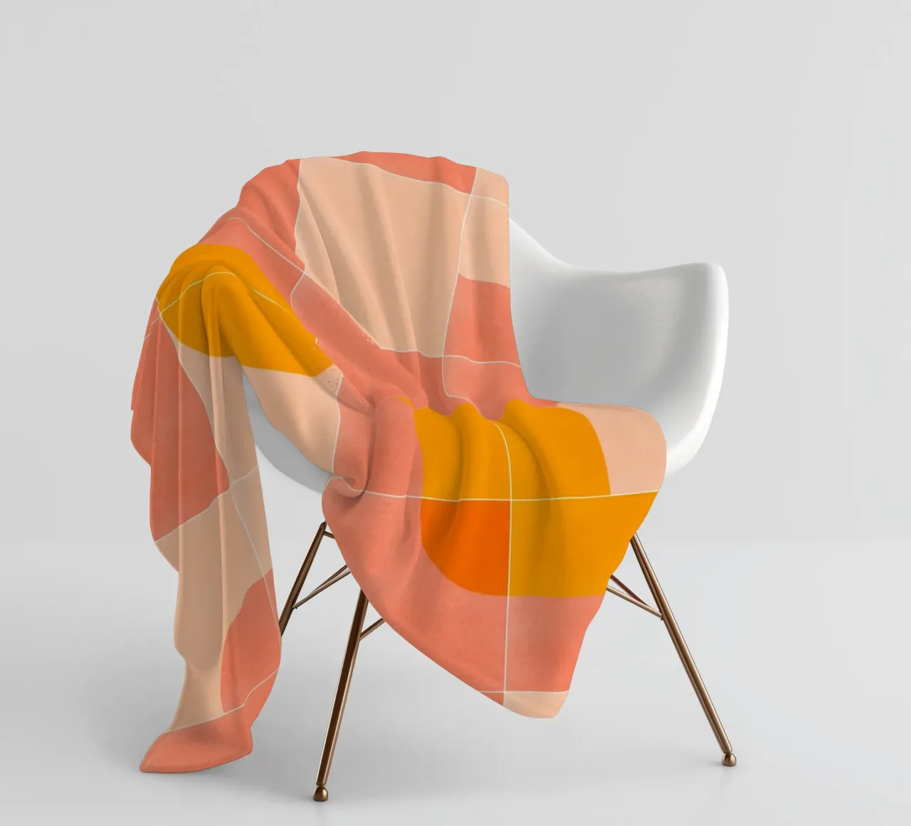 Retro Tiles 03 coperta in pile da designdn