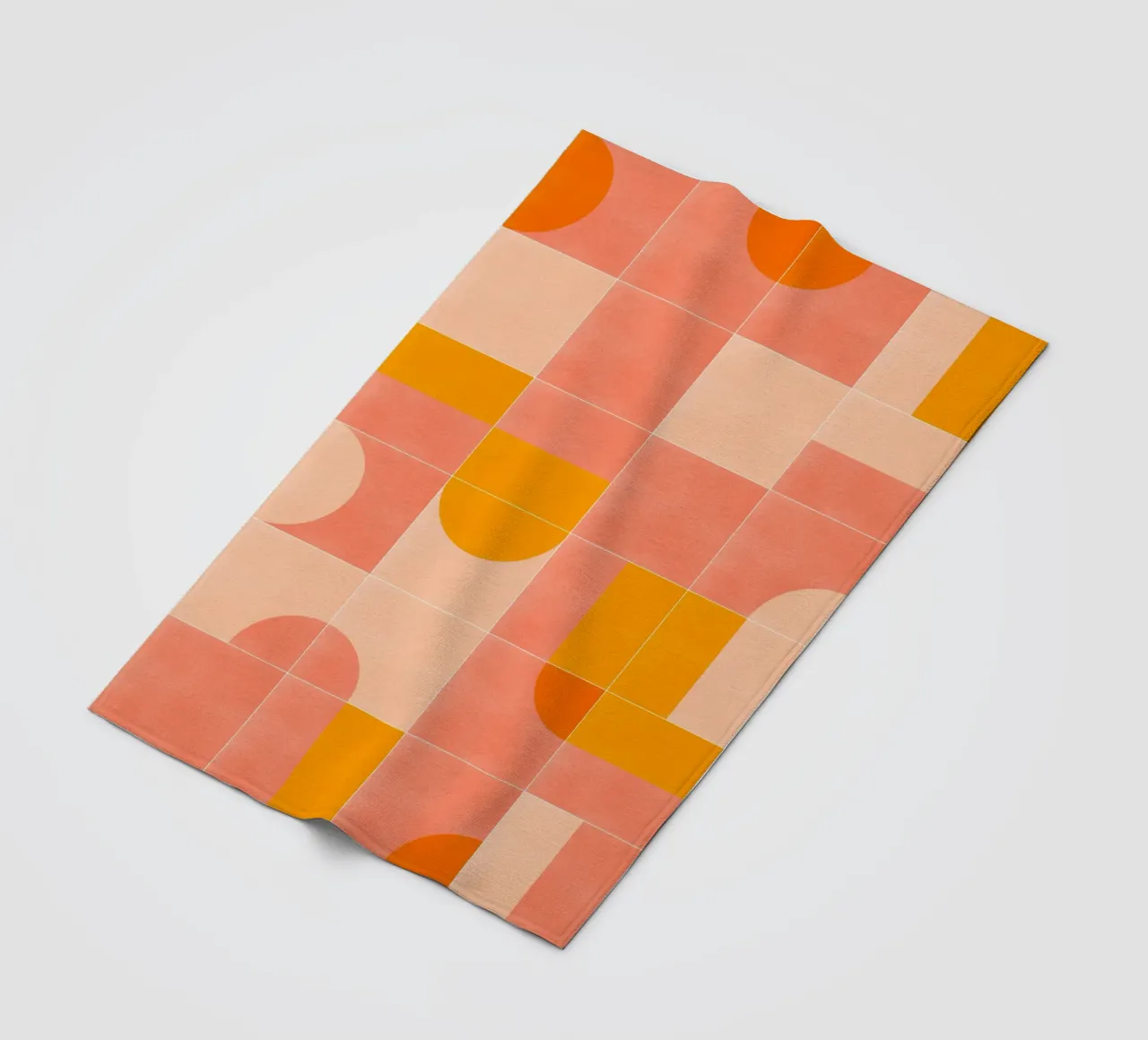 Retro Tiles 03 coperta in pile da designdn