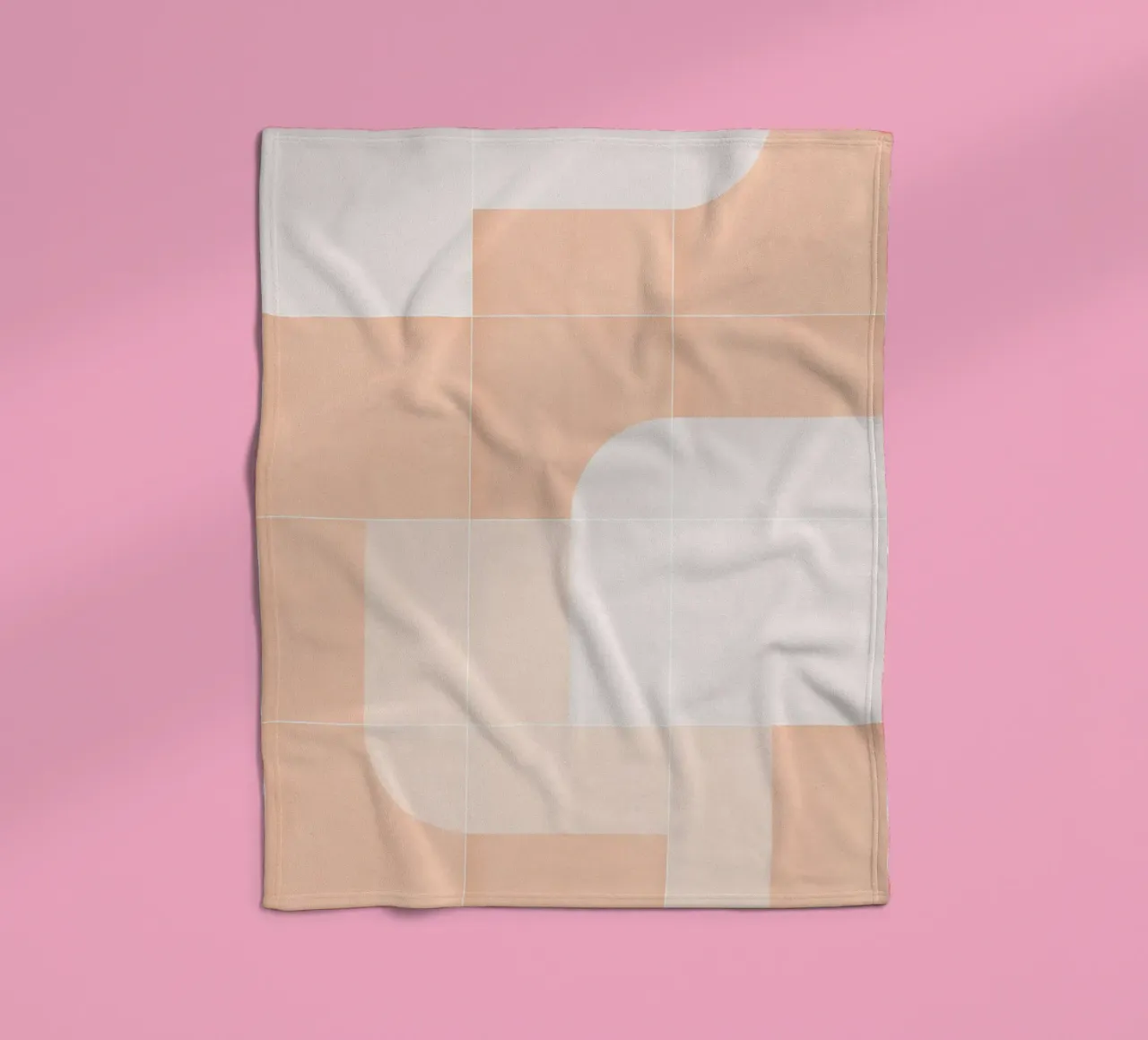 Retro Tiles 04 coperta in pile da DesigndN