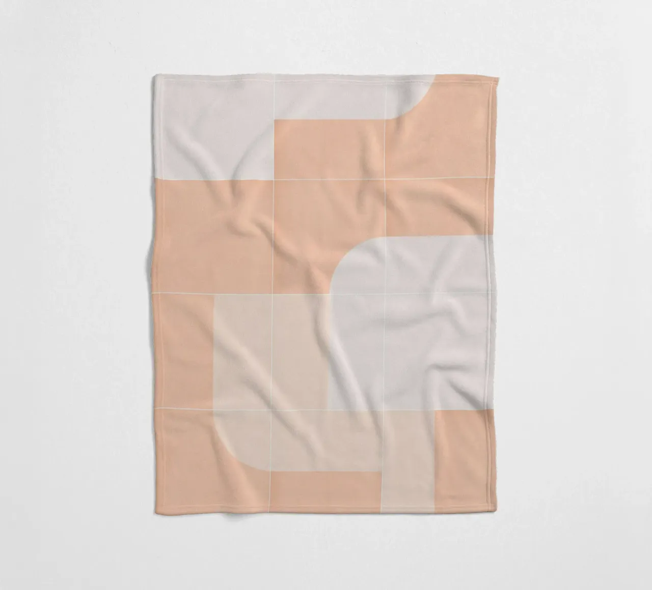 Retro Tiles 04 coperta in pile da DesigndN