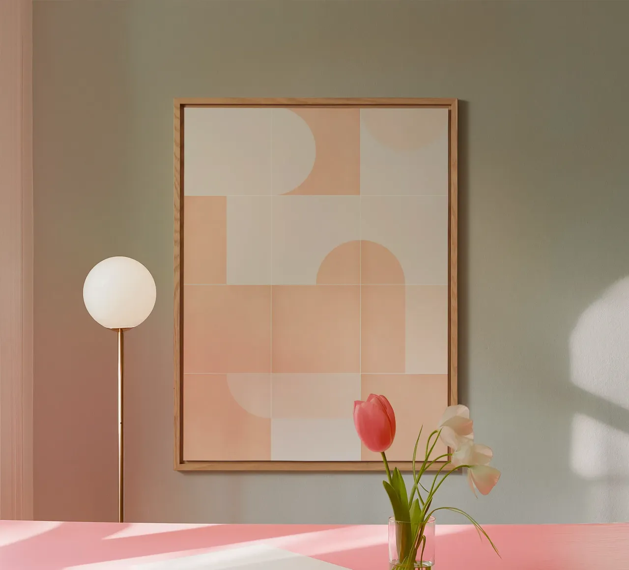Retro Tiles 06 alluminio dibond da designdn