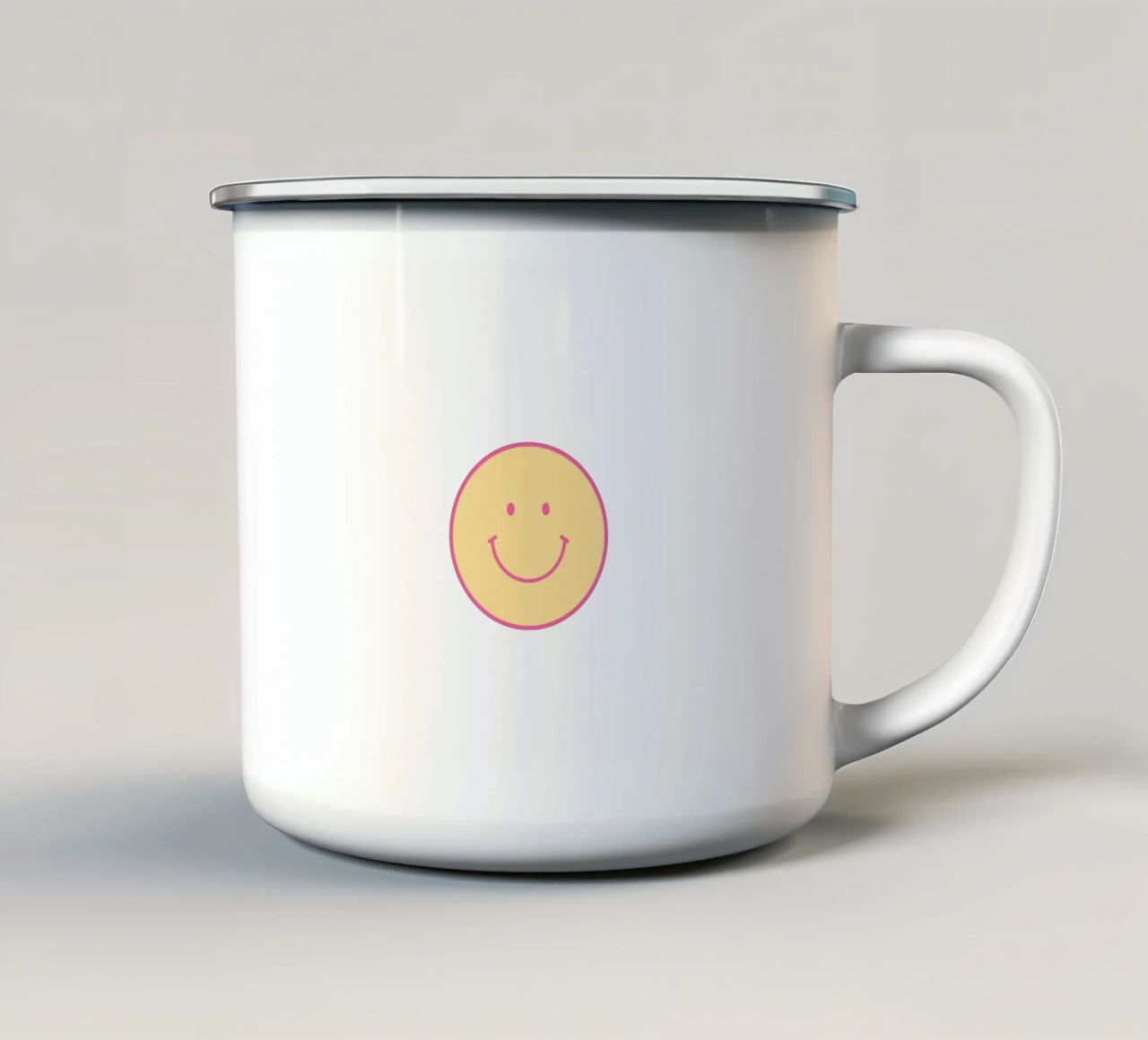 Smile Bright tazza in smalto da janamossmann
