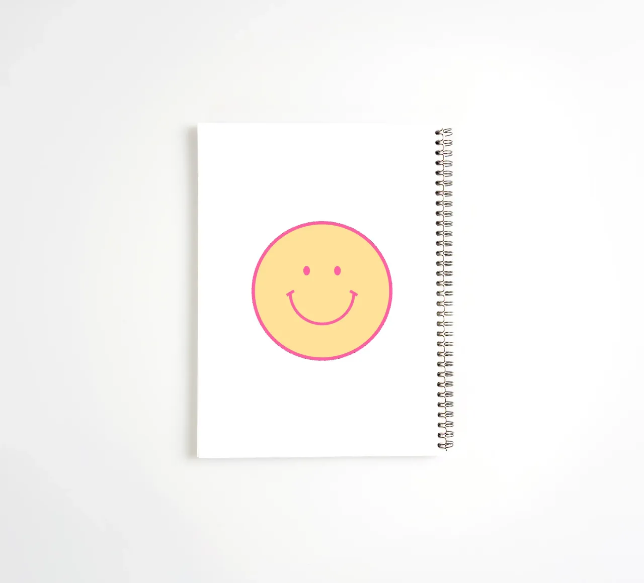 Smile Bright spiral notebook by janamossmann