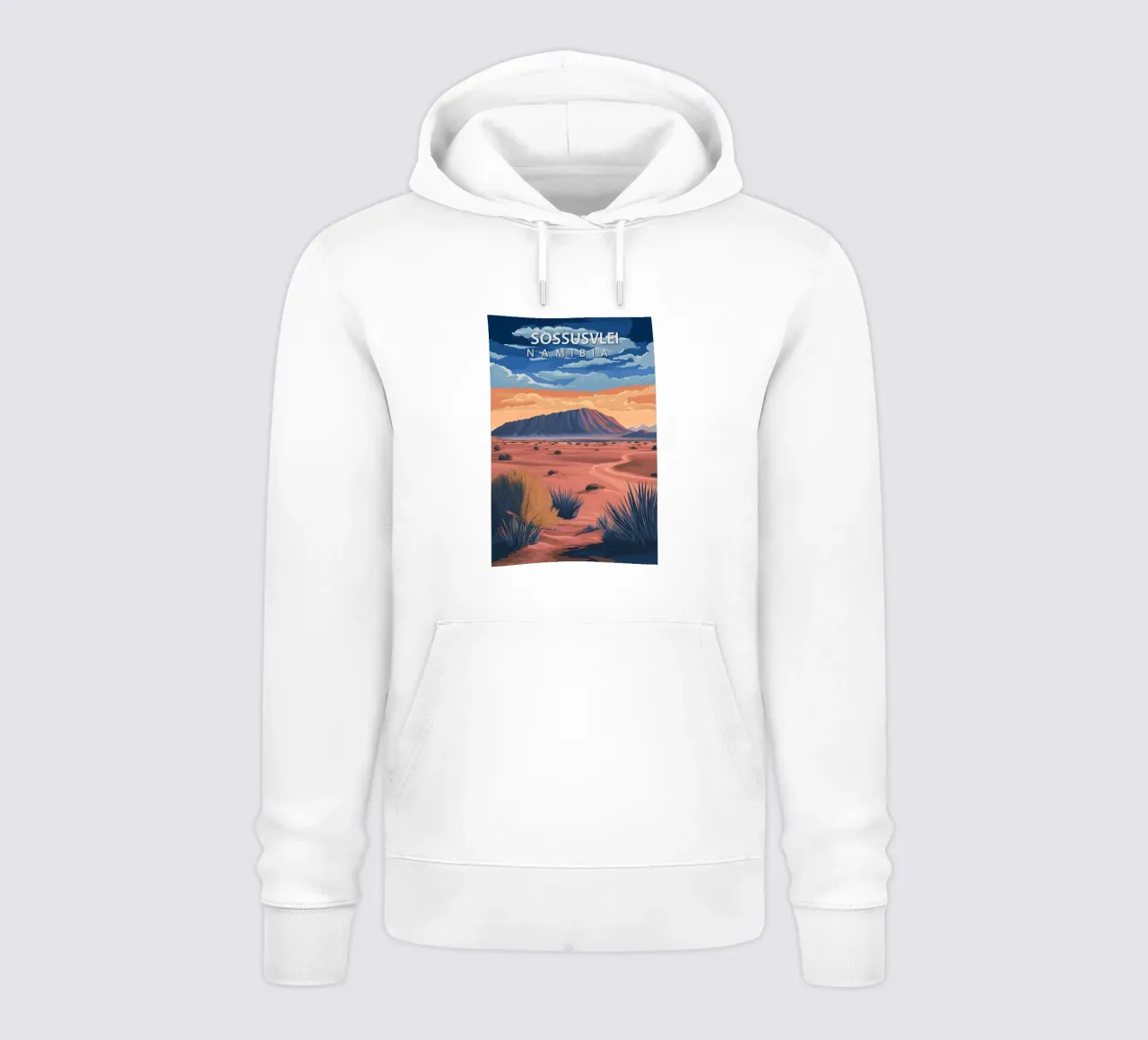 Sossusvlei, Namibia felpa con cappuccio da Wanderlust Vibes