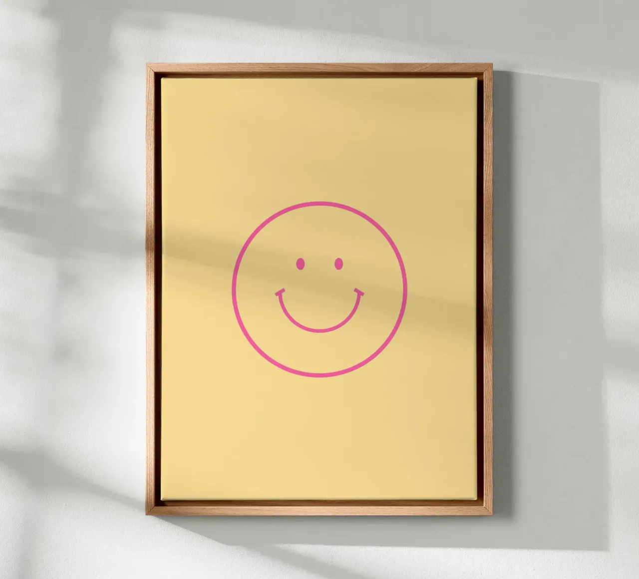 Smile Now canvas by janamossmann