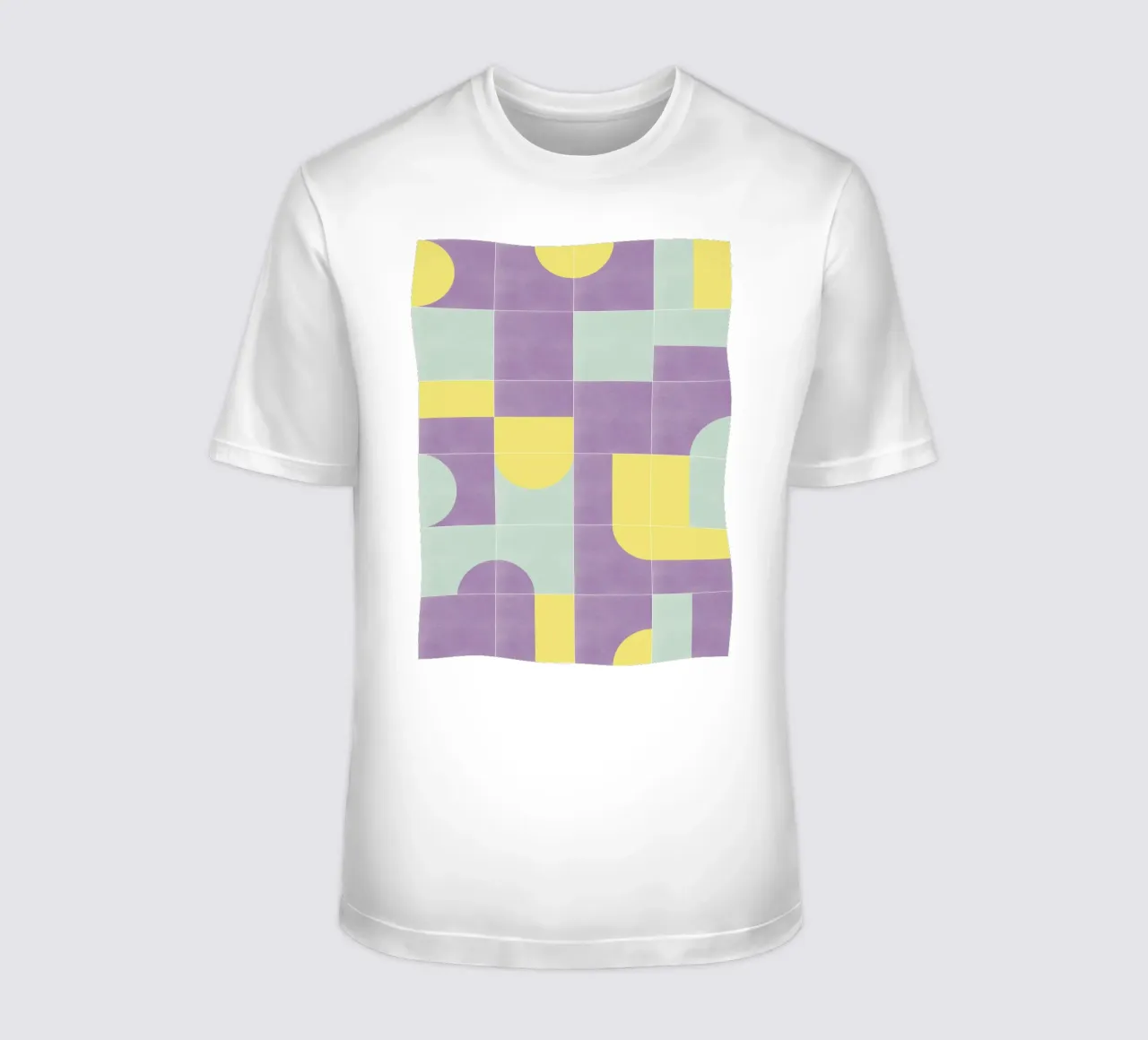 Retro Tiles 07 t-shirt da designdn