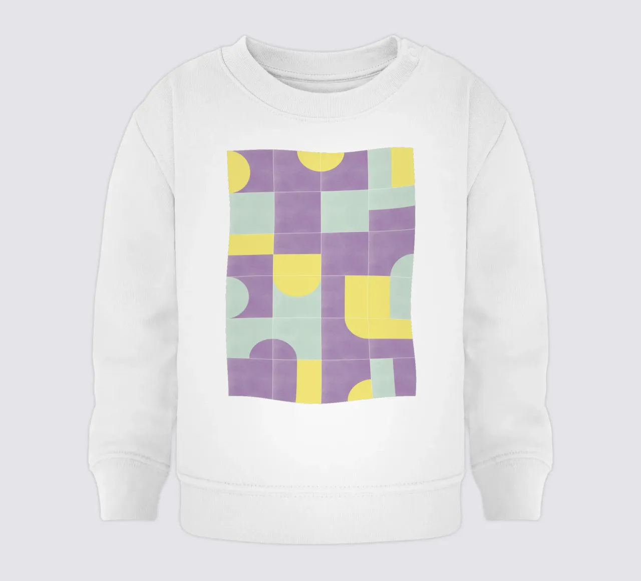 Retro Tiles 07 felpa neonato da designdn