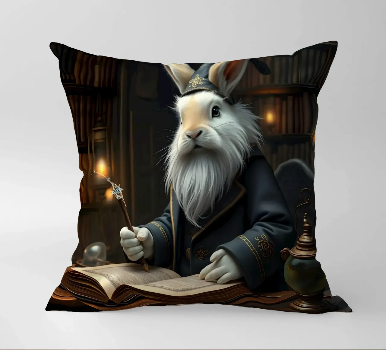 Coniglio Gandalf cuscino da Anita's Dream