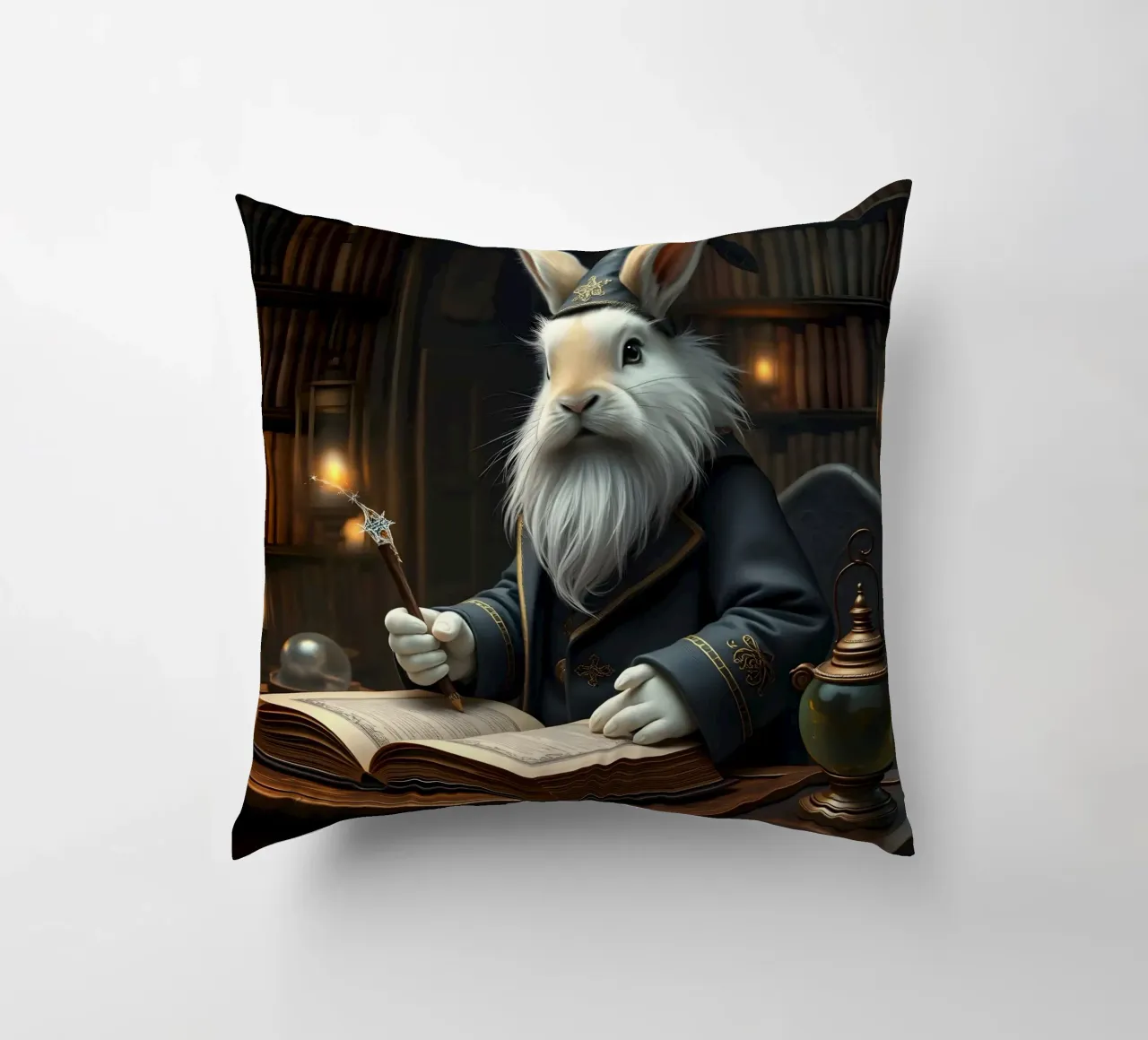 Coniglio Gandalf cuscino da Anita's Dream