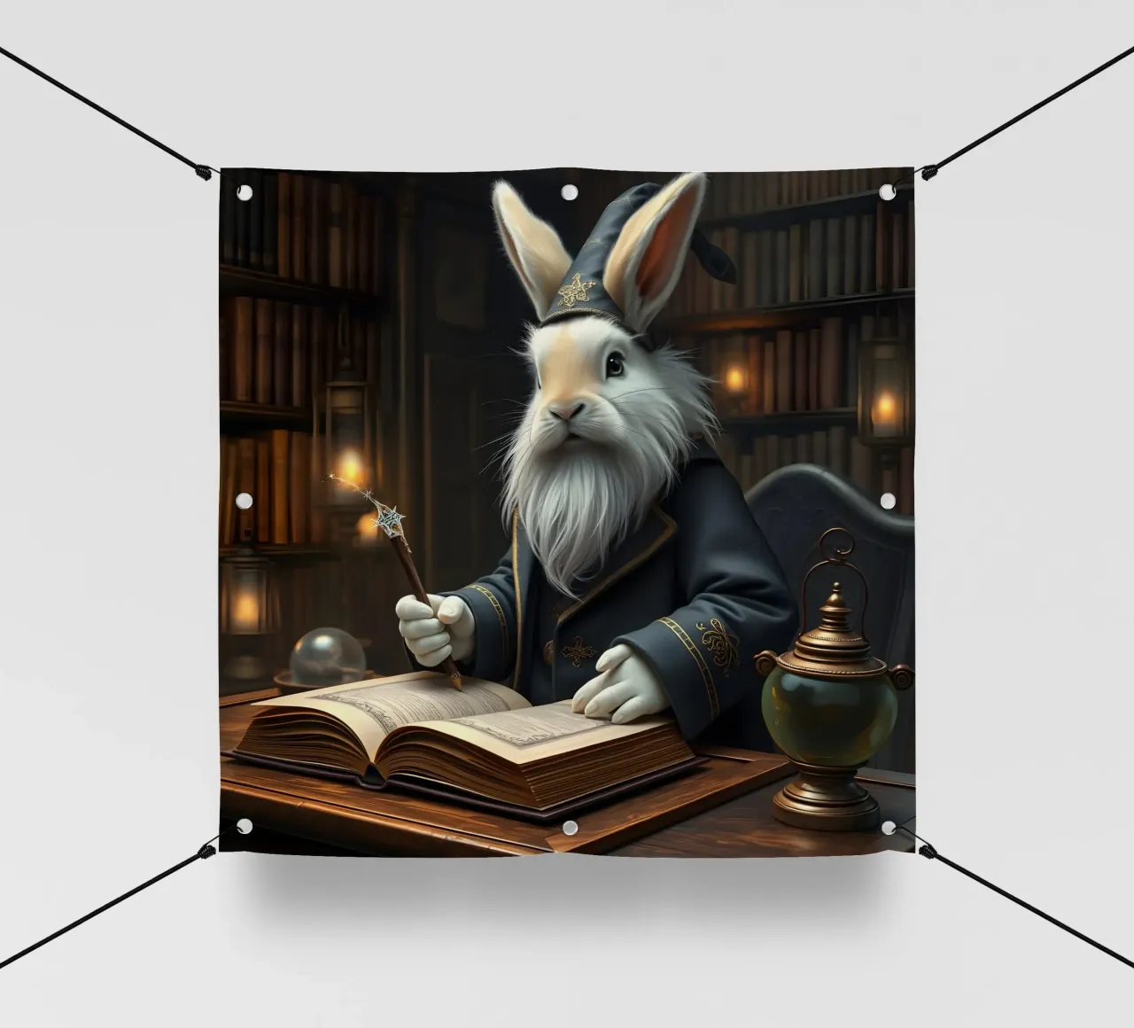 Coniglio Gandalf telo in pvc da Anita's Dream