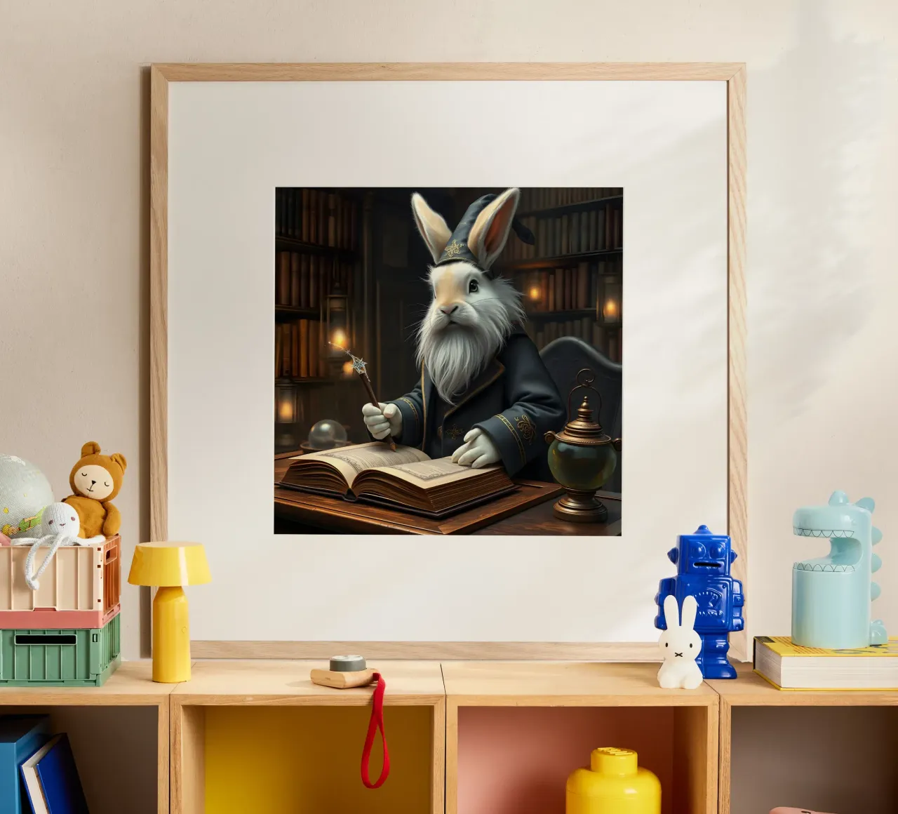 Gandalf Bunny hahnemühle by Anita's Dream