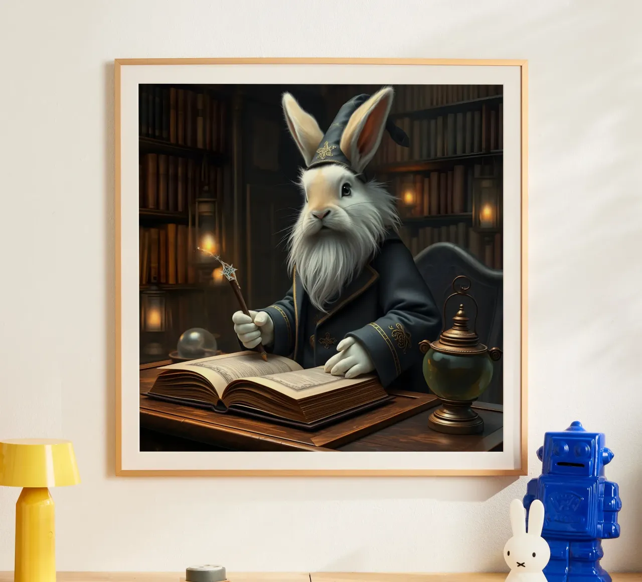 Gandalf Bunny hahnemühle by Anita's Dream
