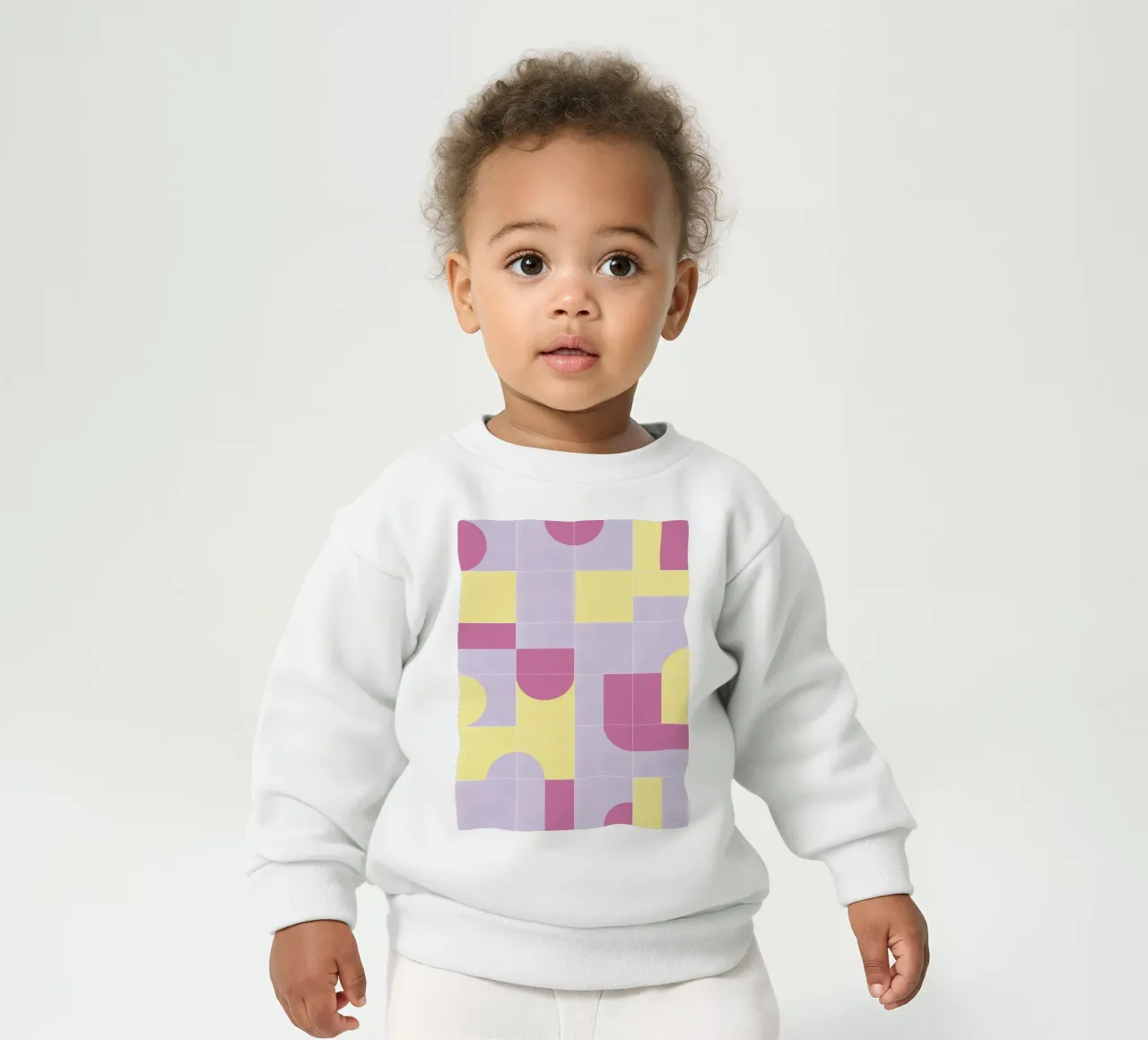 Retro Tiles 08 felpa neonato da DesigndN