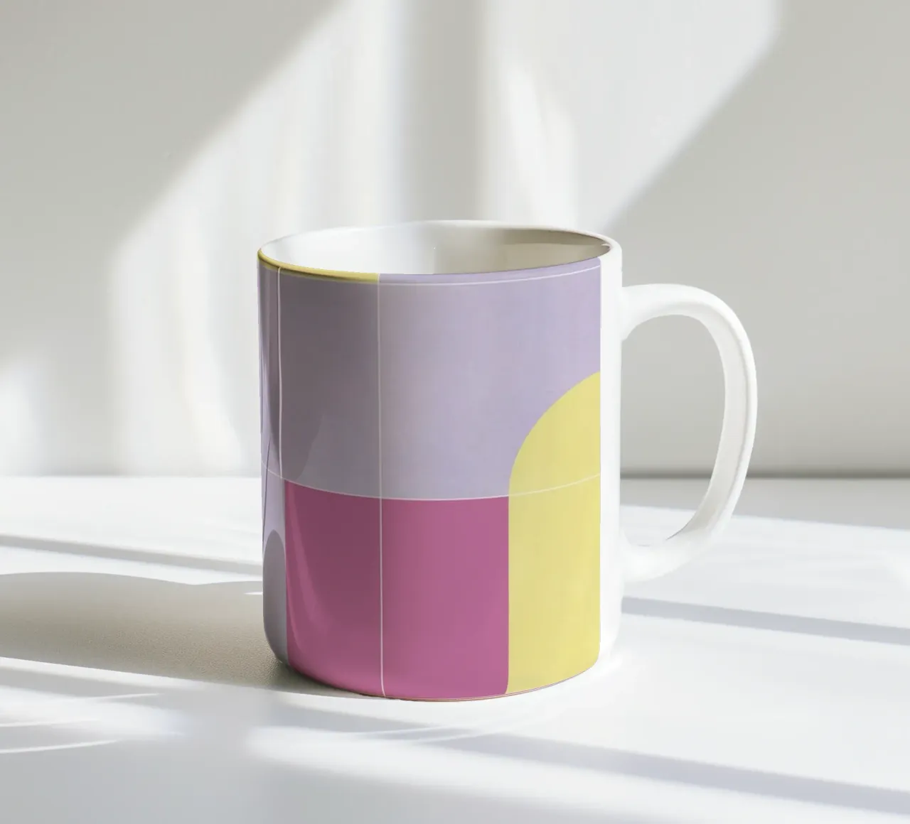 Retro Tiles 08 tazza in ceramica da designdn