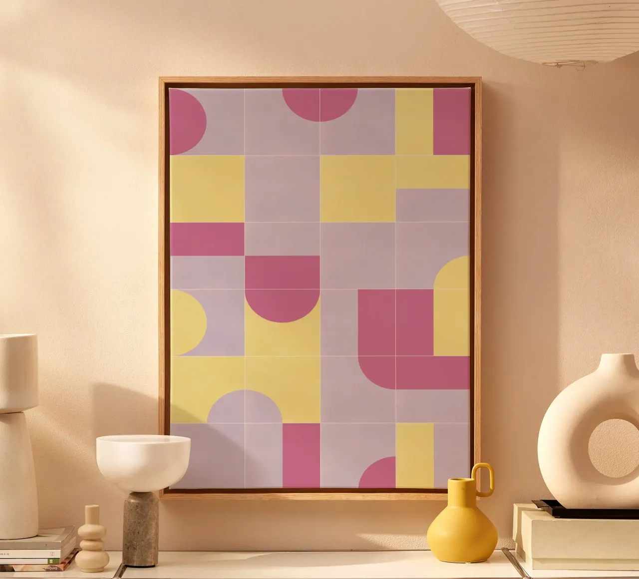 Retro Tiles 08 tela da designdn
