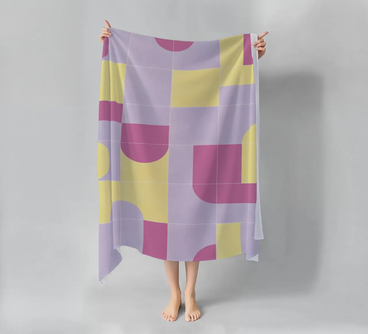 Retro Tiles 08 telo mare da designdn