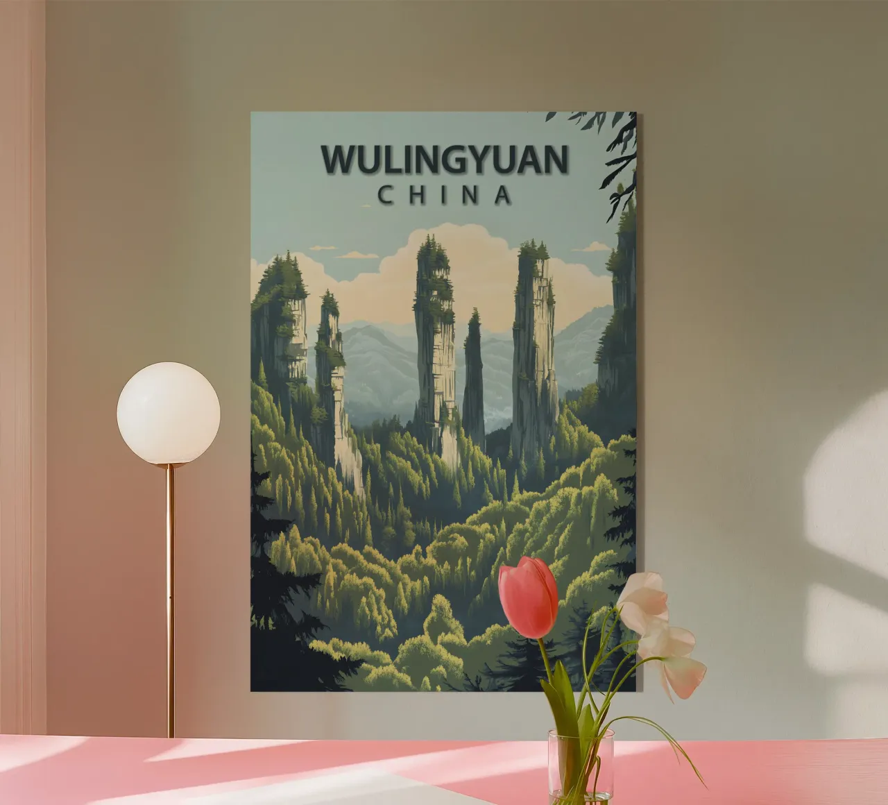 Wulingyuan, Cina plexiglass da Wanderlust Vibes