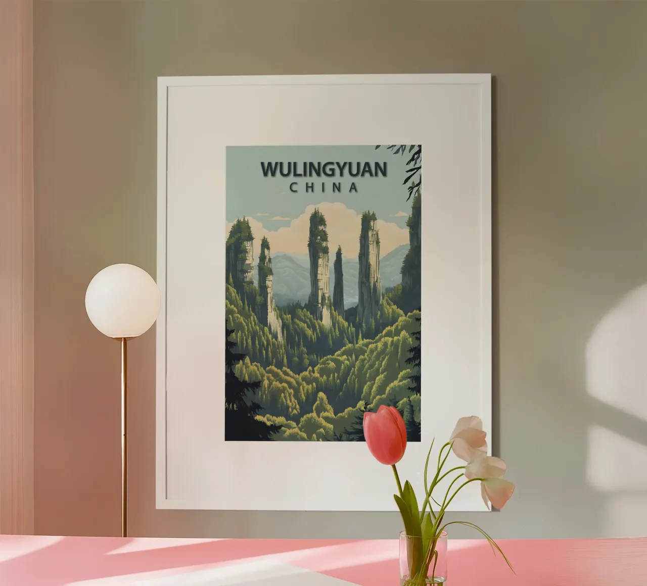 Wulingyuan, Cina carta hahnemühle da Wanderlust Vibes