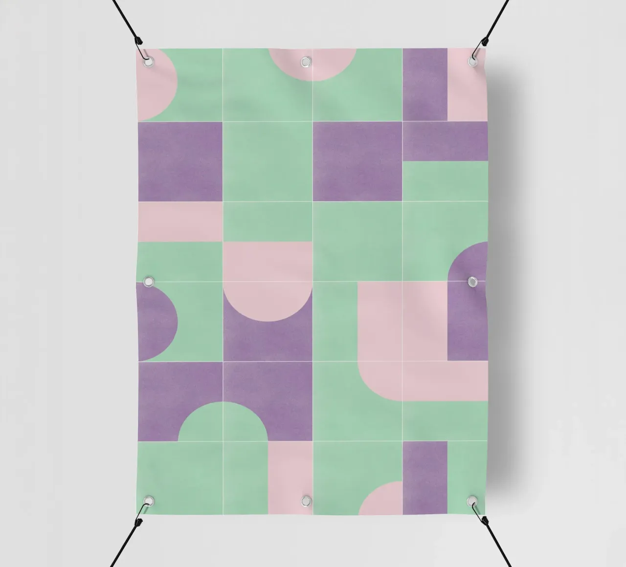 Retro Tiles 09 telo in pvc da DesigndN