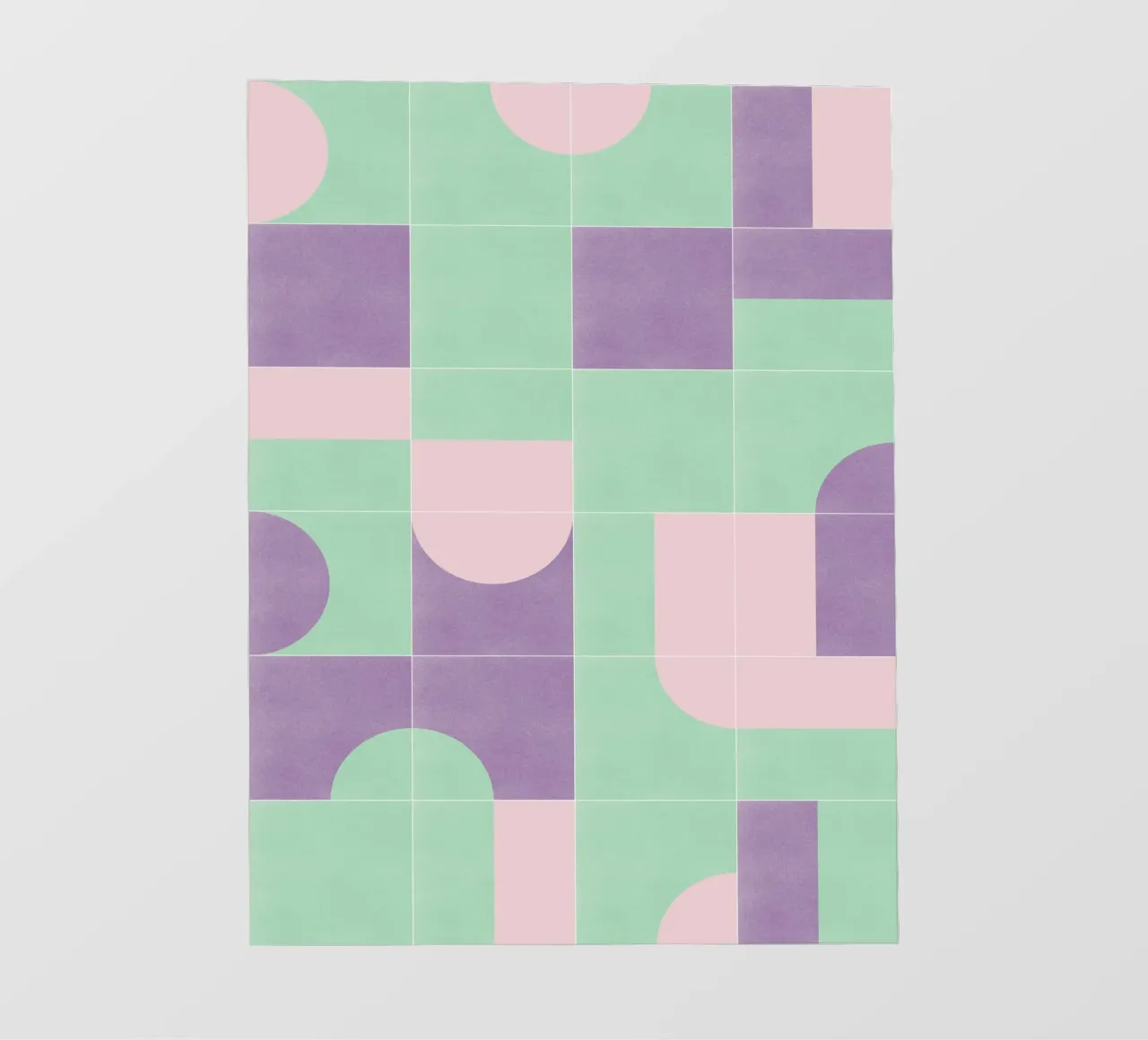 Retro Tiles 09 telo in pvc da DesigndN