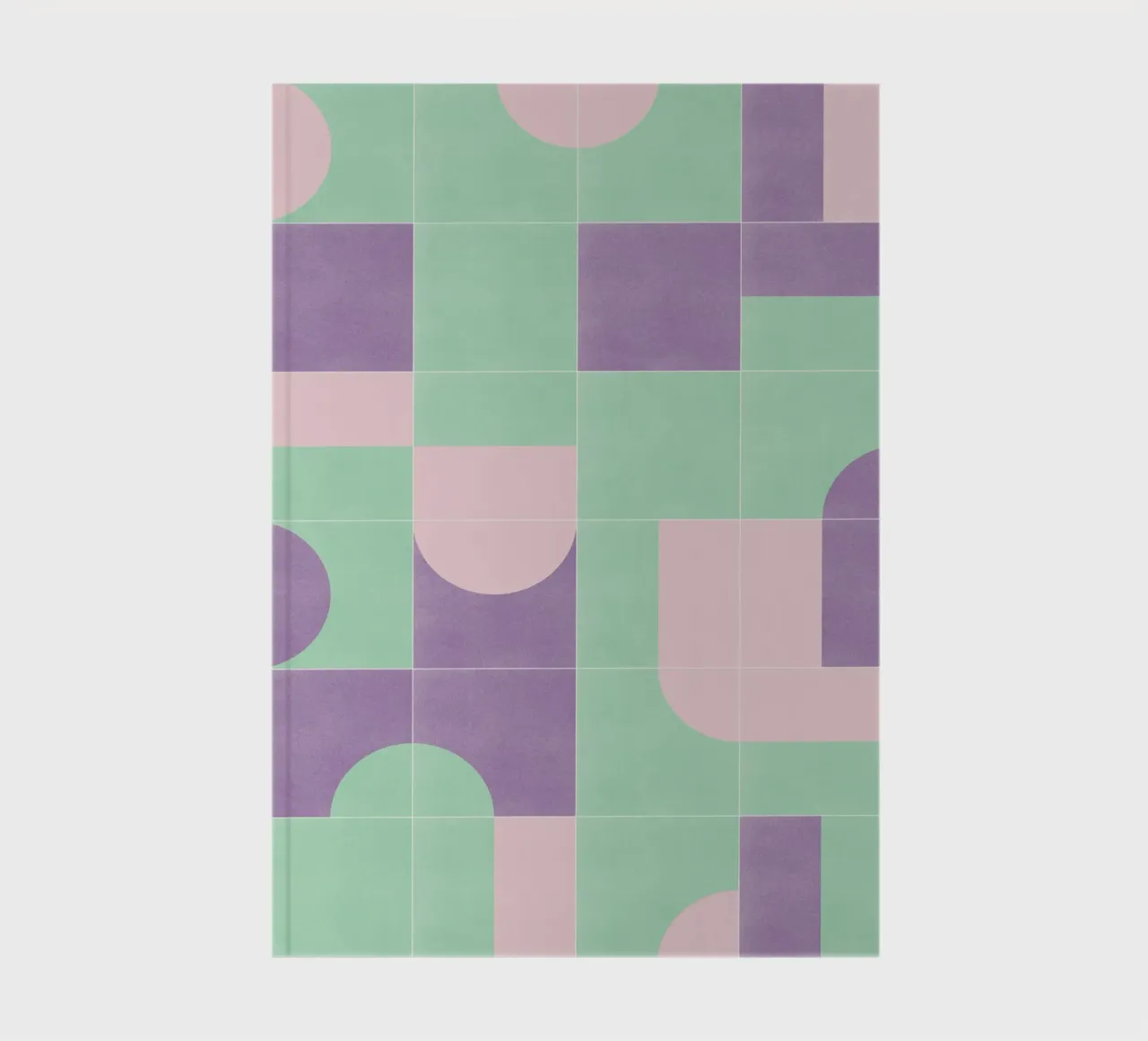 Retro Tiles 09 Notizbuch von designdn