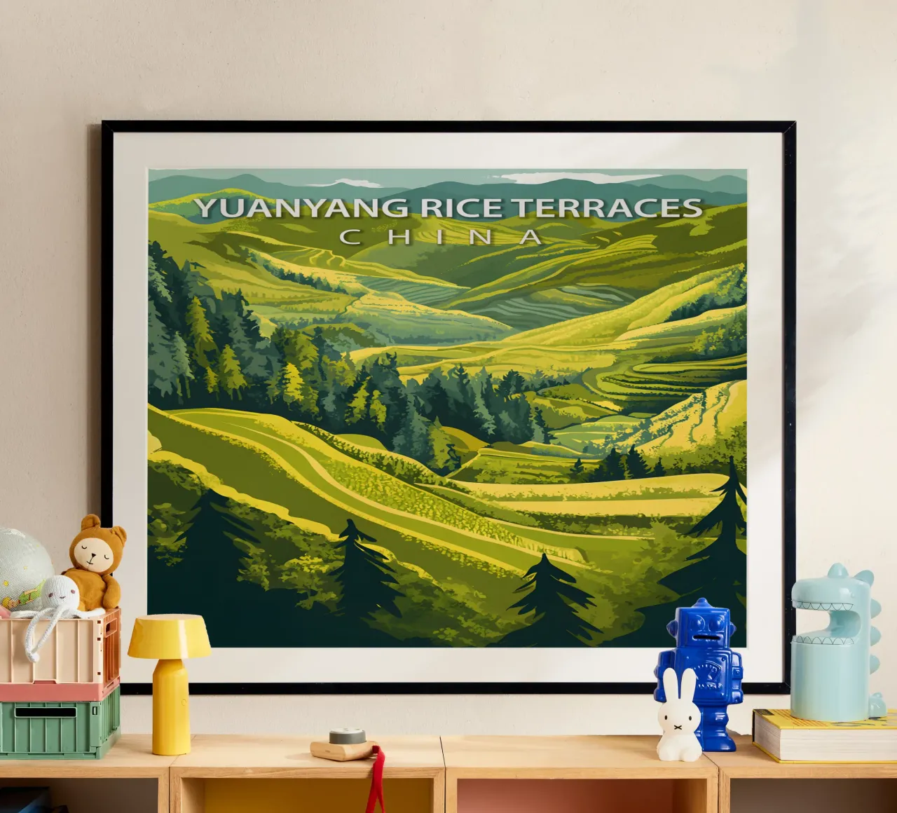 Yuanyang Rice Terraces, China hahnemühle by Wanderlust Vibes