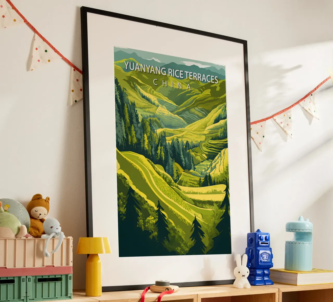 Yuanyang Rice Terraces, China hahnemühle by Wanderlust Vibes