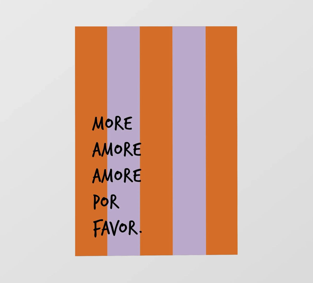 more amore. (mehrere Varianten verfügbar) telo in pvc da FRICKE DESIGN